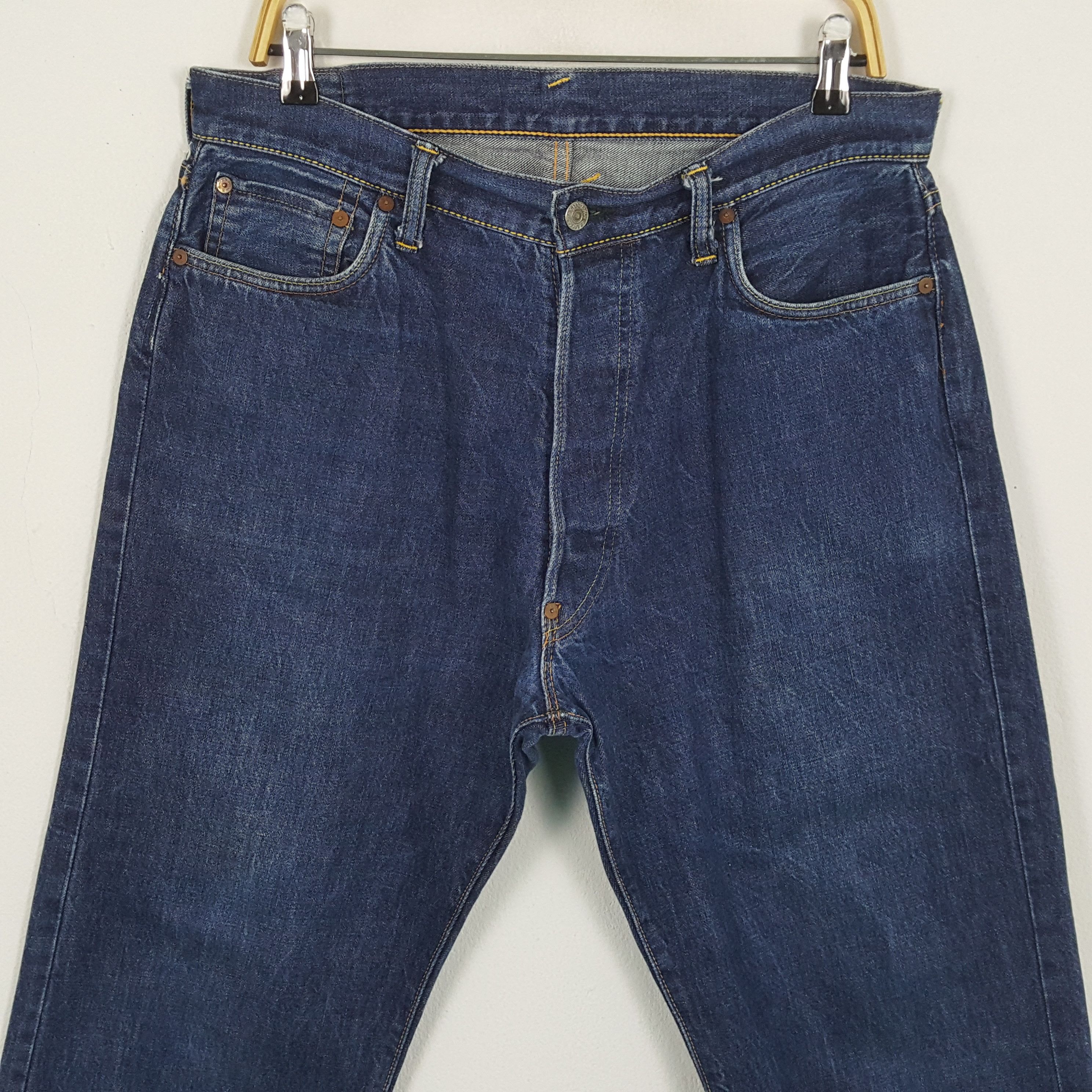 Evisu × Japanese Brand × Vintage Vintage EVISU Japanese Brand Daicock Custom Style Jeans Size US 34 / EU 50 - 5 Thumbnail