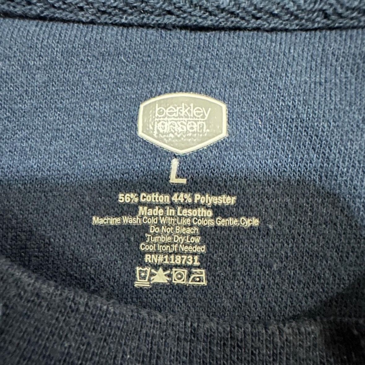 Other Navy Blue Berkeley Jensen Crewneck Sweatshirt Size US L / EU 52-54 / 3 - 4 Thumbnail