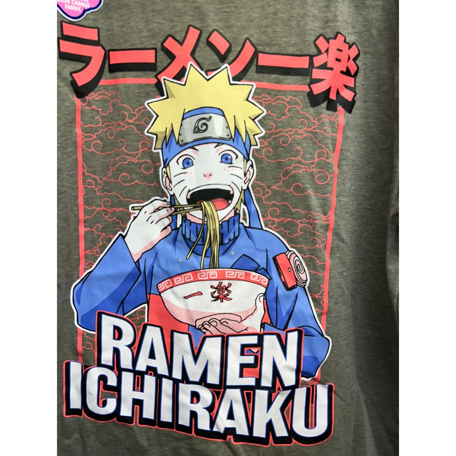 Vintage Naruto Shirt Shippuden Collection Ramen Ichiraku Gray Anime Size US M / EU 48-50 / 2 - 2 Thumbnail