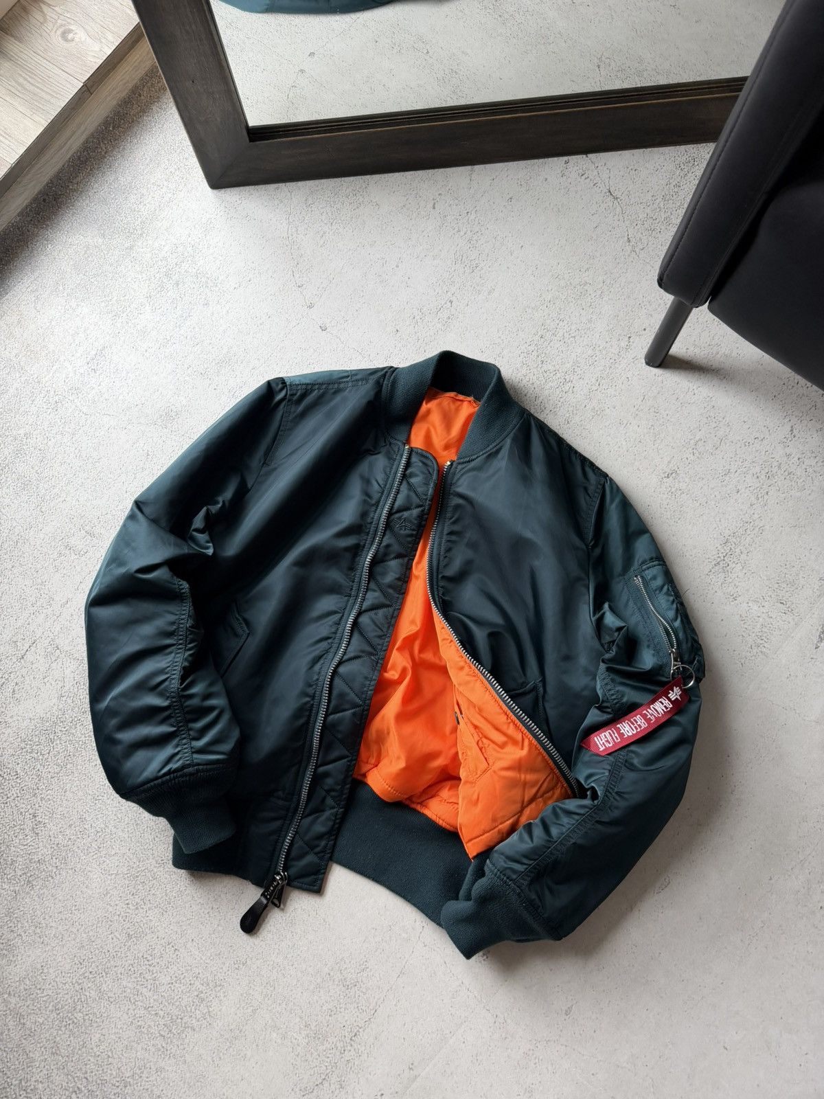Alpha Industries Alpha Industries Vintage MA1 Flyers Vintage Bomber Jacket Size US S / EU 44-46 / 1 - 7 Thumbnail