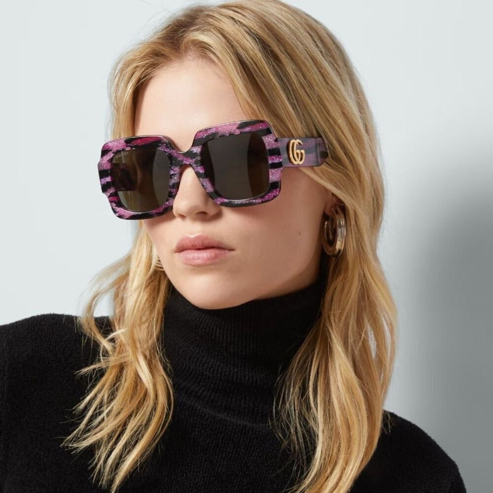 Gucci Gucci NWT Gucci GG1547S-003 Square(GG1547S-003-FR) Size ONE SIZE - 1 Thumbnail