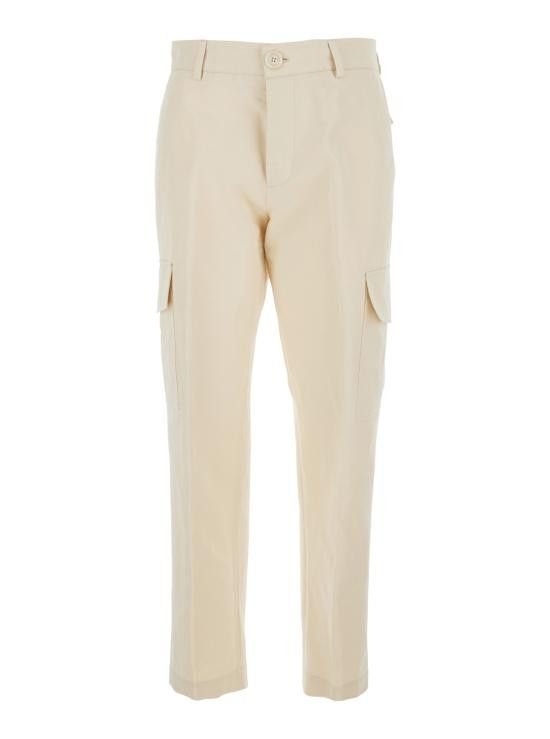 PT Torino PT TORINO Women Straight Pants CDVSGOBL0STDBP650015 White Size 27" / US 4 / IT 40 - 1 Thumbnail