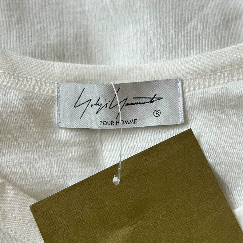 Yohji Yamamoto Yohji Yamamoto Yohji Yamamoto Long Sleeve T-Shirt with Pri Size US L / EU 52-54 / 3 - 5 Thumbnail