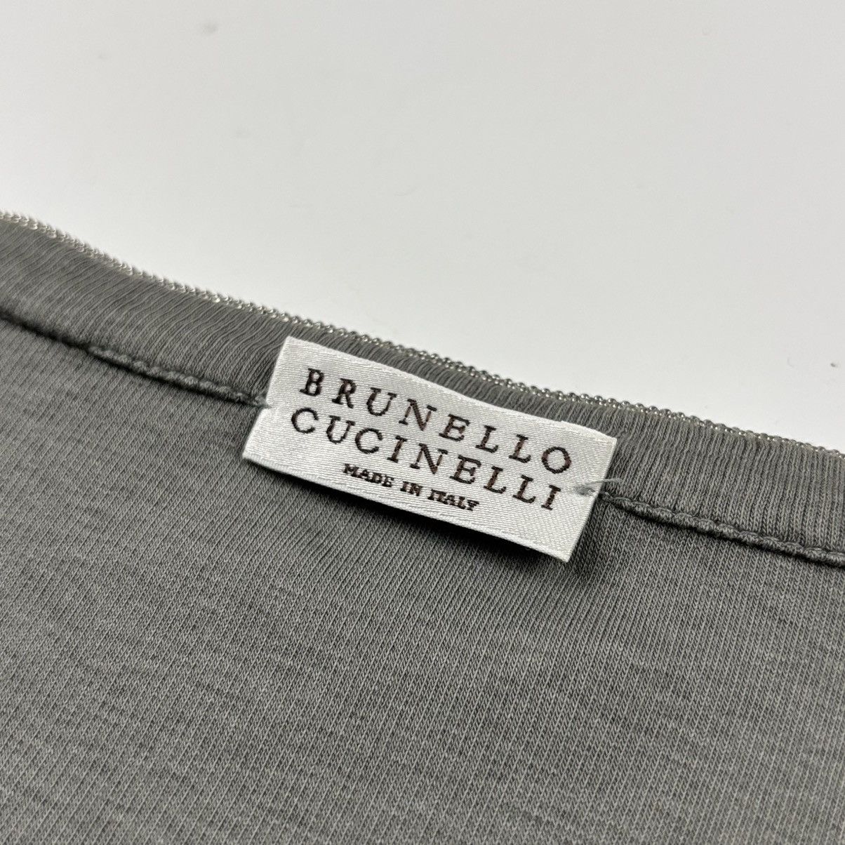 Brunello Cucinelli Brunello Cucinelli V-neck Top Size S / US 4 / IT 40 - 4 Thumbnail