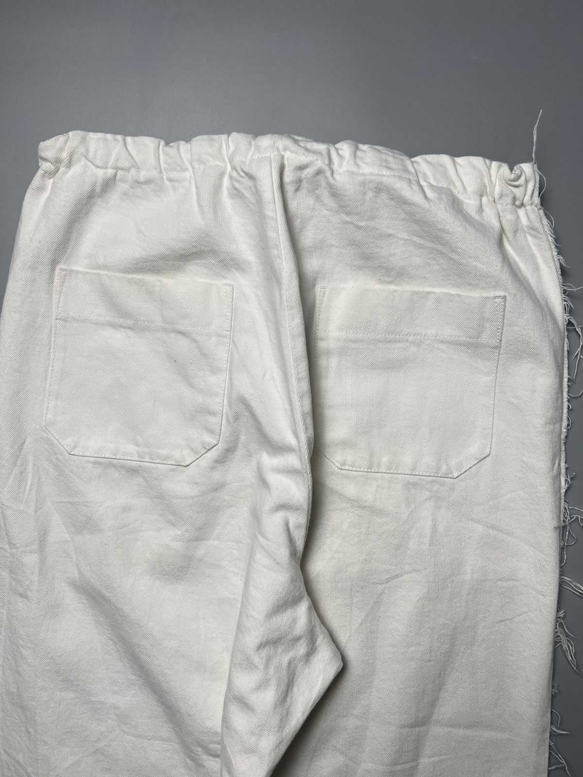 Vintage × Y's × Yohji Yamamoto Vintage Y's YohjiYamamoto Fatigue Reconstruct Fur Pants Size US 31 - 8 Thumbnail