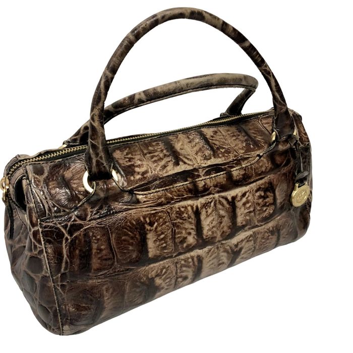 Brahmin Brahmin 25th Anniversary Edition MARBLED Croc Leather