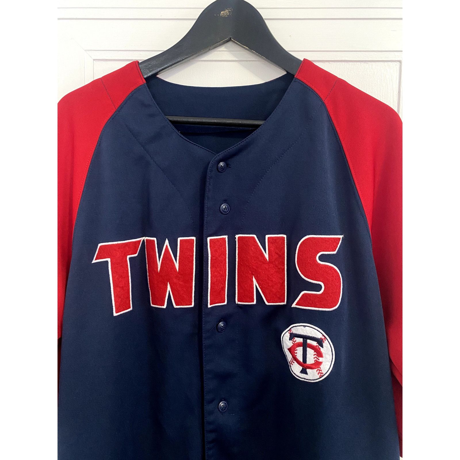 MLB Minnesota Twins Stitched Baseball Jersey Size Large Size US L / EU 52-54 / 3 - 2 Thumbnail