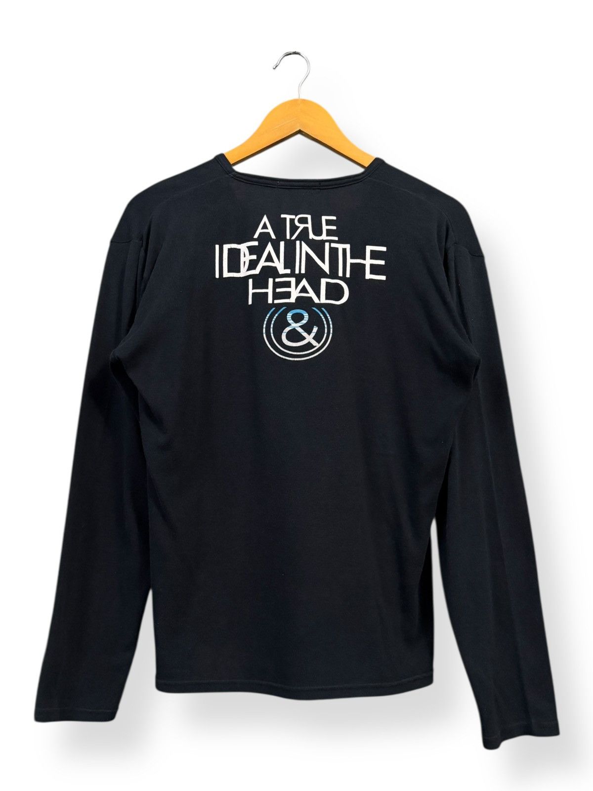 semanticdesign Semantic Design Graphic Printed V-neck Long Sleeve T-shirt Size US M / EU 48-50 / 2 - 2 Thumbnail