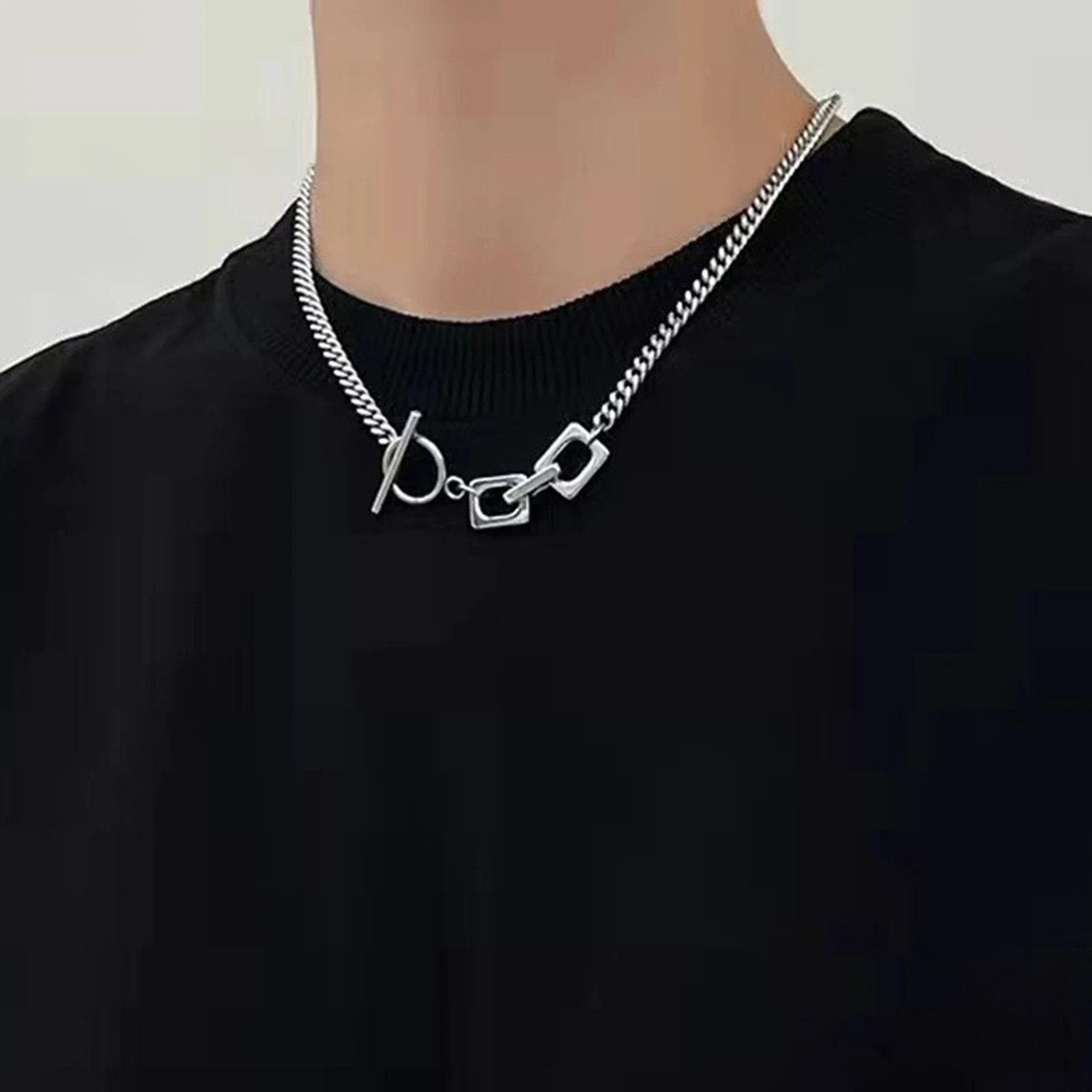 Vintage Splicing Chain Necklace Size ONE SIZE - 2 Thumbnail