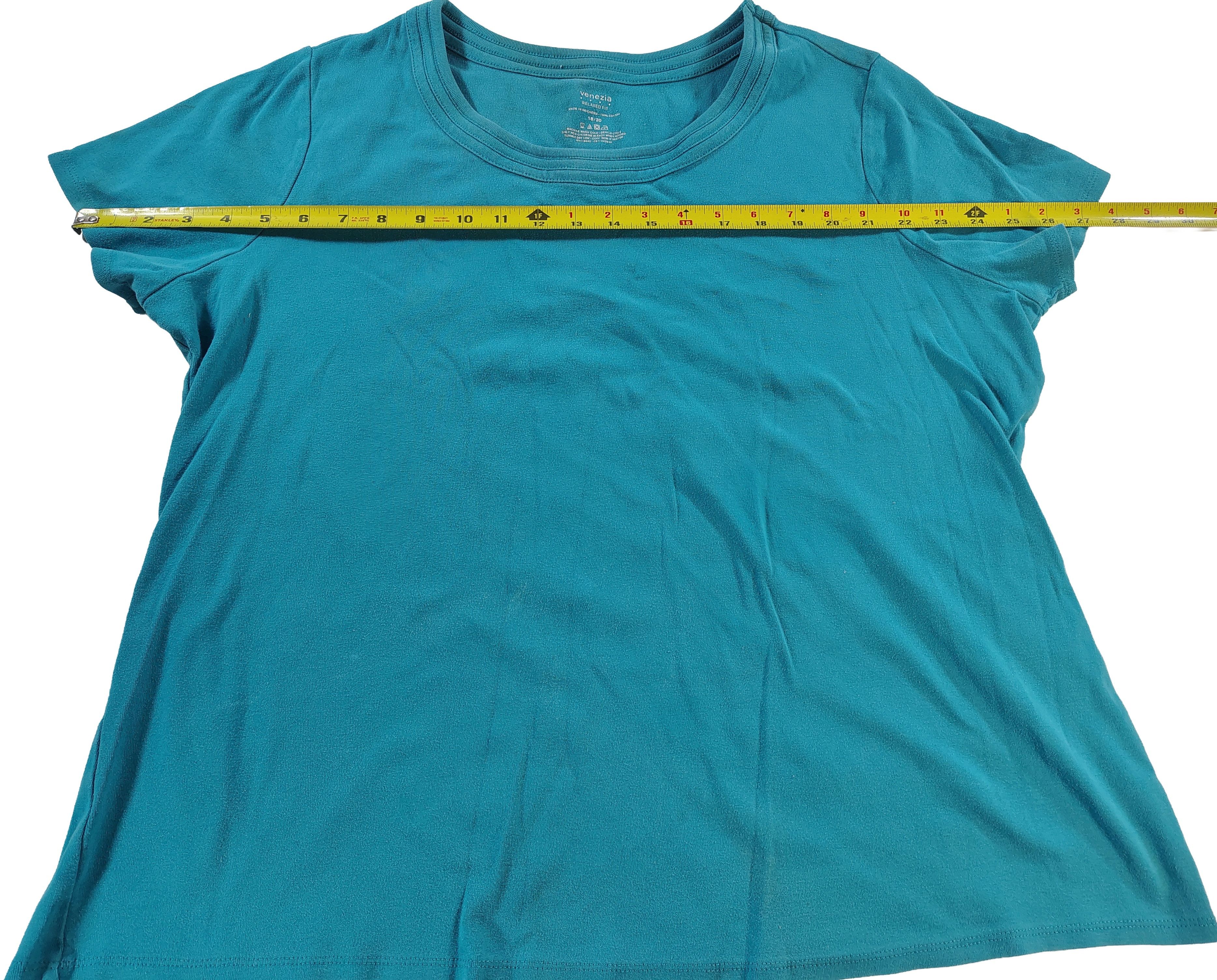 Other Women's Blue XXL Venezia Heavy Cotton Shirt Size XXL / US 16-18 / IT 52-54 - 1 Thumbnail