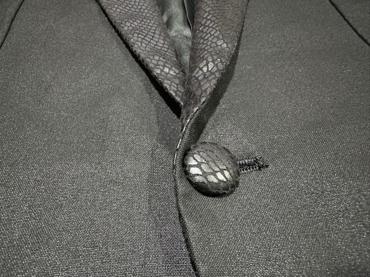 If Six Was Nine 🔥Y2K Archived Buffalo Bobs Snakeskin Blazer Jacket Goth Punk Size US S / EU 44-46 / 1 - 6 Thumbnail