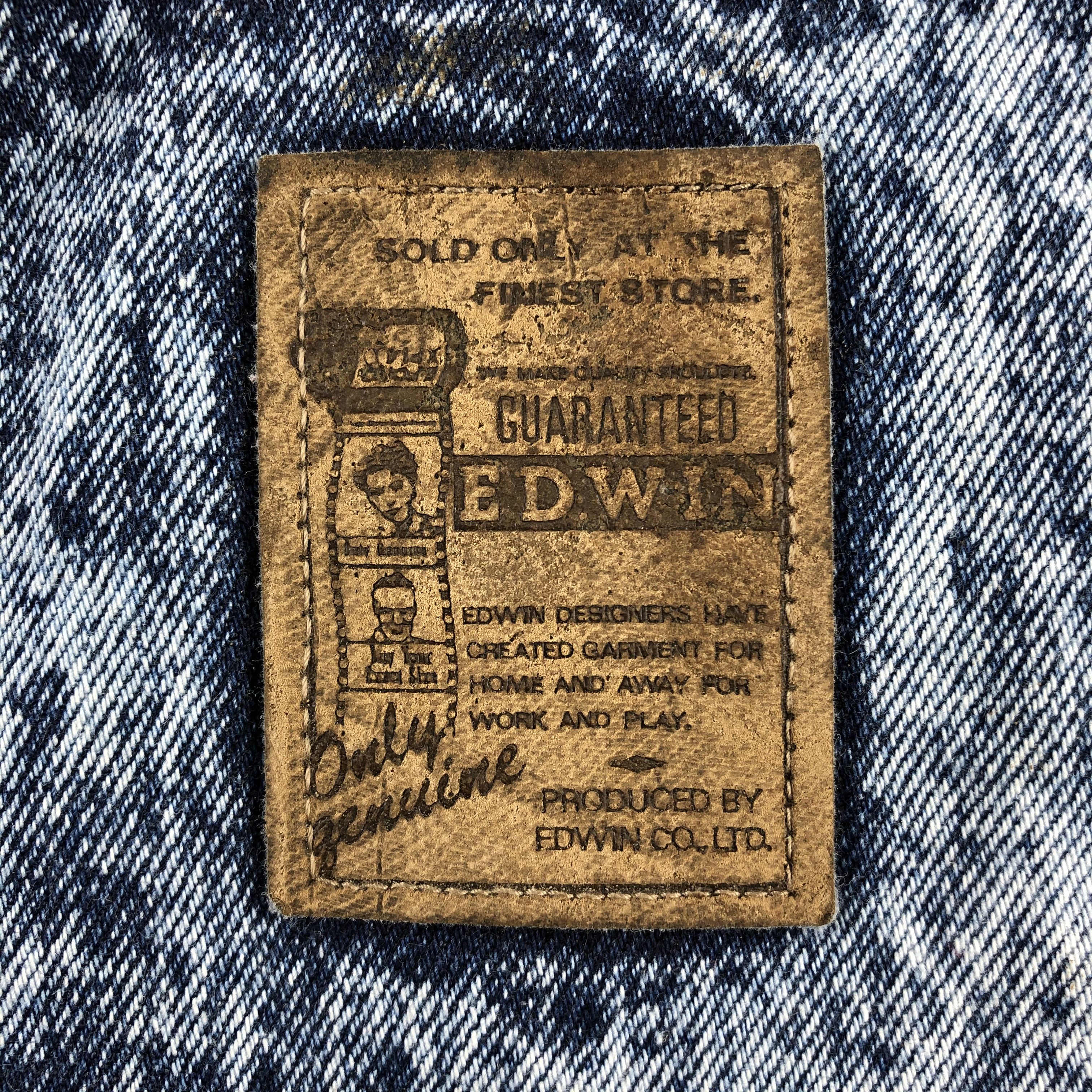 Edwin Vintage Edwin Jeans Stone Wash Denim KJ1219 Size US 26 / EU 42 - 5 Thumbnail
