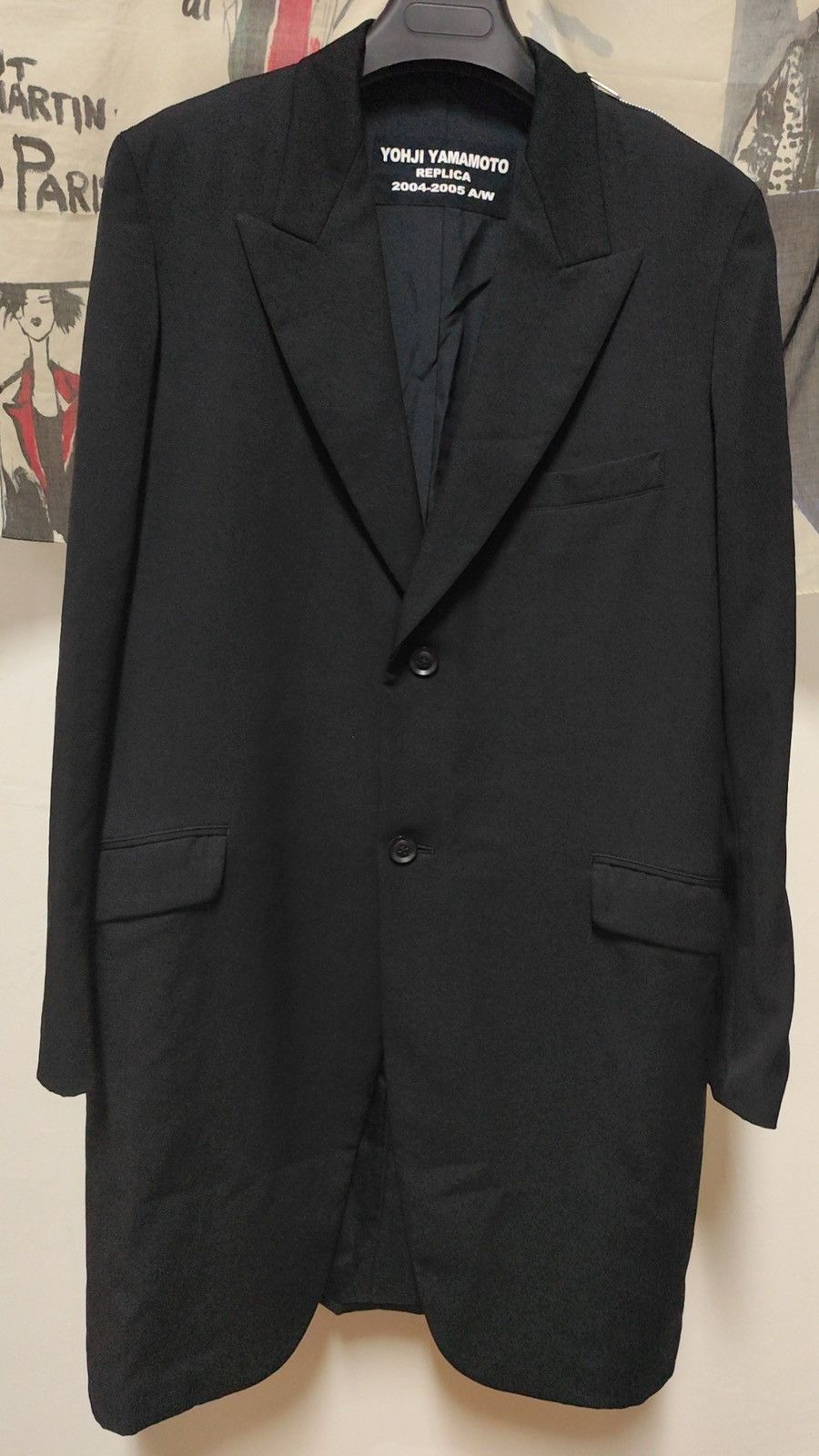 Yohji Yamamoto Yohji YamamotoAW04 Zipper Coat Size 48L - 5 Thumbnail