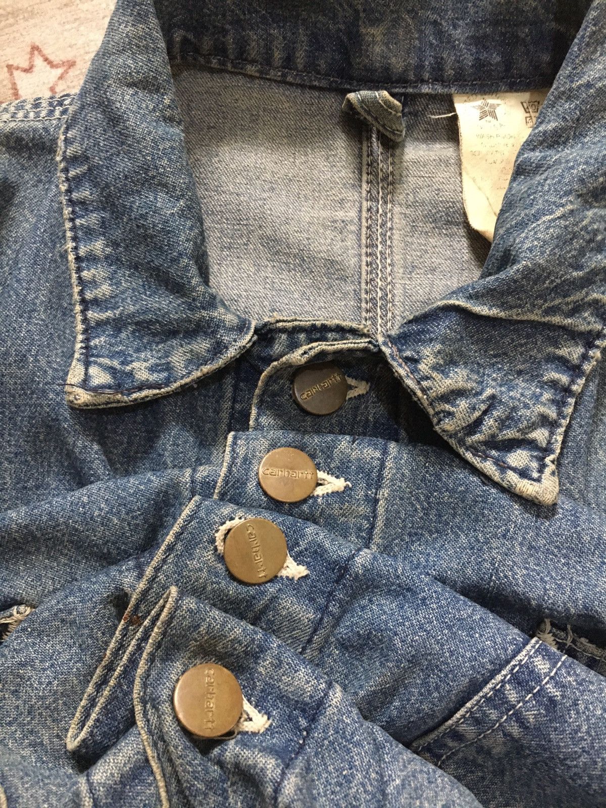 Carhartt × Vintage Vintage Carhartt Chore Denim 90s Size US M / EU 48-50 / 2 - 4 Thumbnail