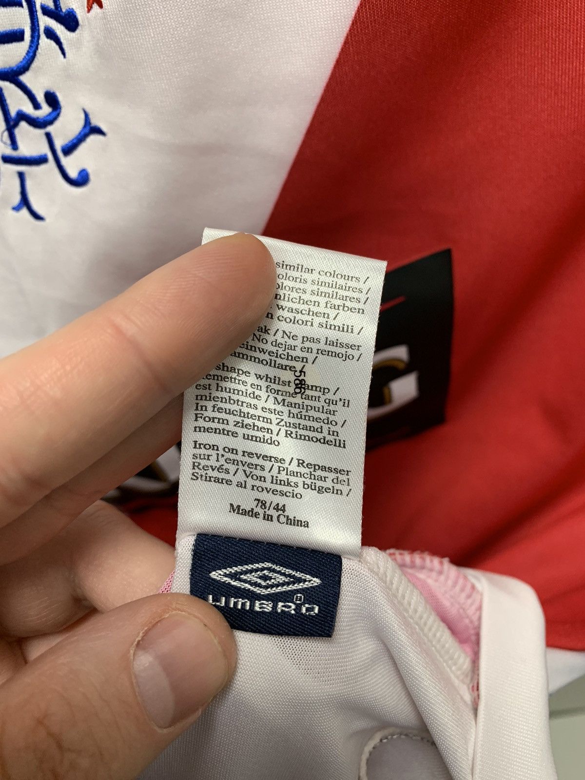Umbro Rangers Umbro vintage soccer jersey M as Size US M / EU 48-50 / 2 - 5 Thumbnail