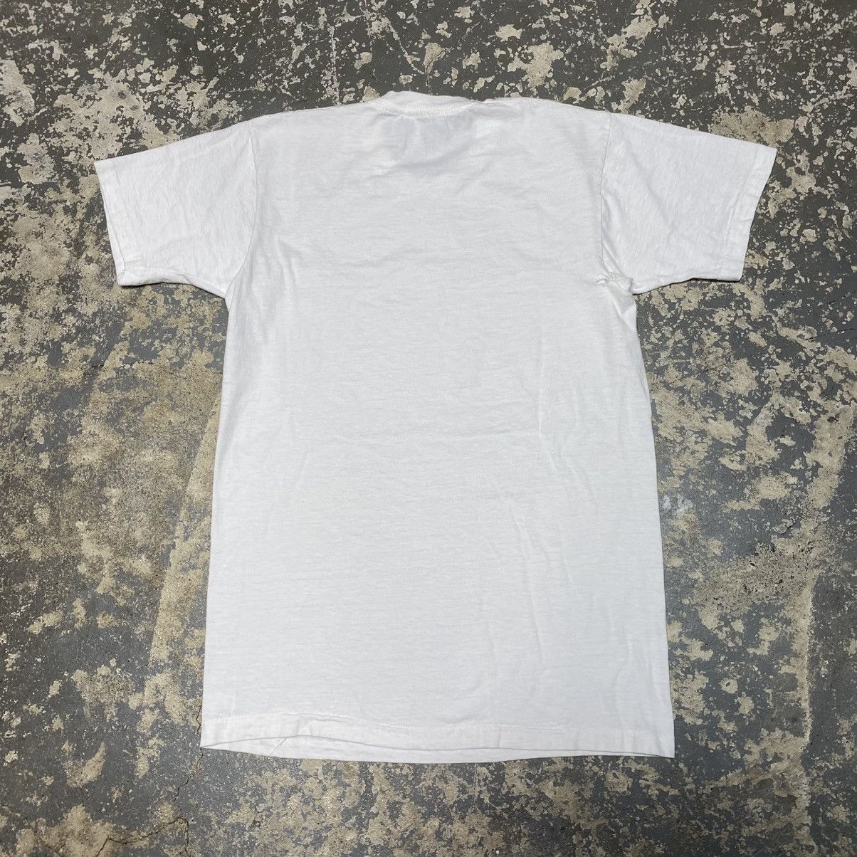 Unsound Rags × Vintage Vintage White Blank 90s Single Stitch Tshirt Size US M / EU 48-50 / 2 - 6 Thumbnail