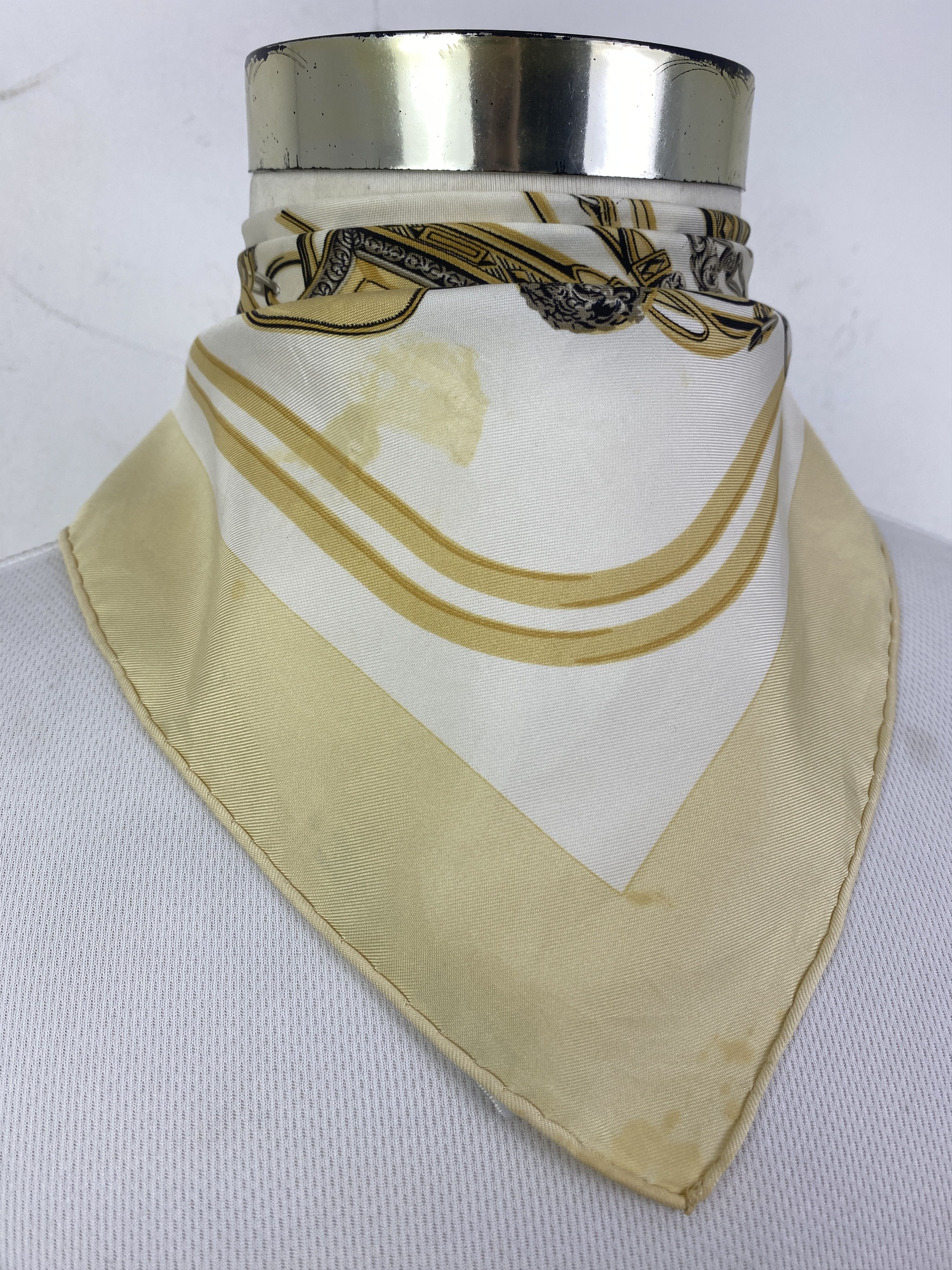 Hermes Hermes Paris Handkerchief / Neckerchief / Bandana HKC0918 Size ONE SIZE - 2 Thumbnail