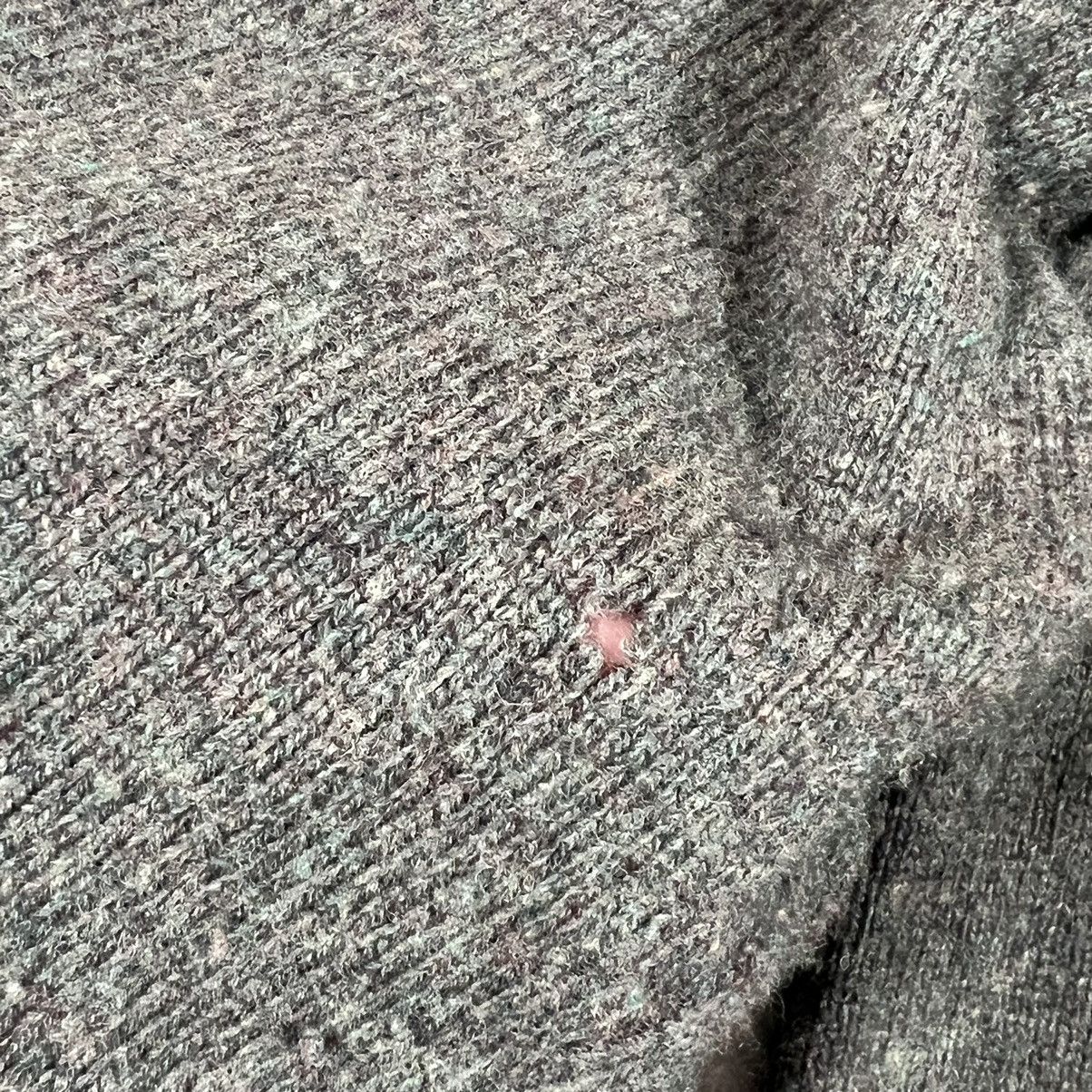 Polo Ralph Lauren × Vintage Polo Ralph Lauren 100% Wool V Neck Sweater Olive Green Size US L / EU 52-54 / 3 - 5 Thumbnail