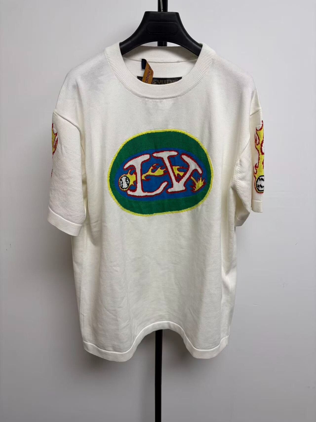 Louis Vuitton Louis Vuitton Men's Logo Applique T-Shirt Size US L / EU 52-54 / 3 - 1 Thumbnail