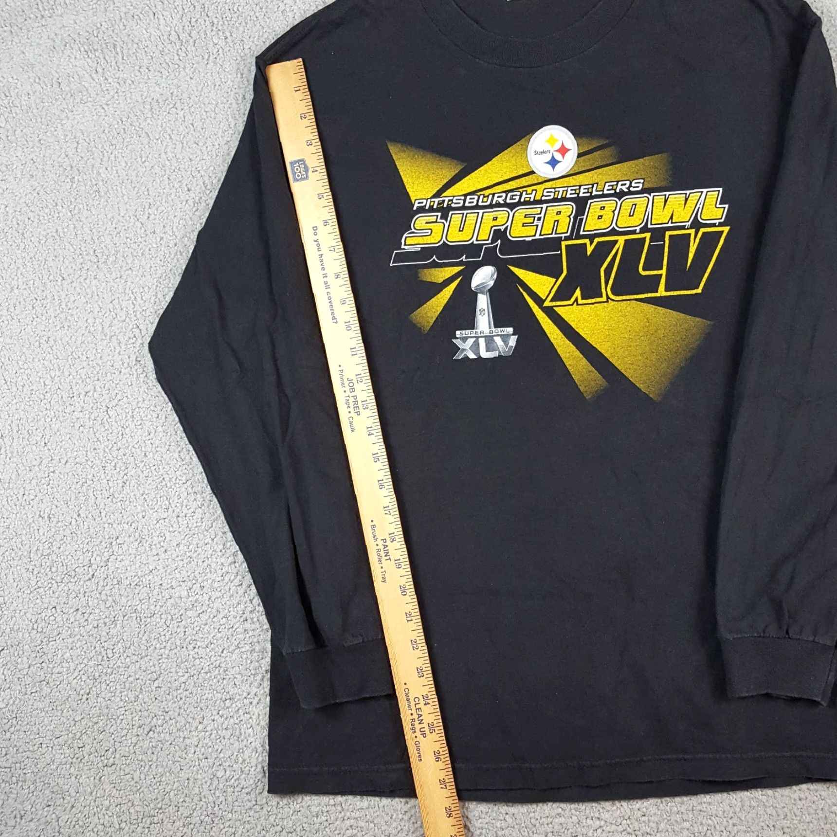 NFL VINTAGE Pittsburgh Steelers NFL Football Long Sleeve T Shirt Black Size L Adult Mens 90s 00s Vintage NFL Football Embroidered Logo Size US L / EU 52-54 / 3 - 8 Thumbnail