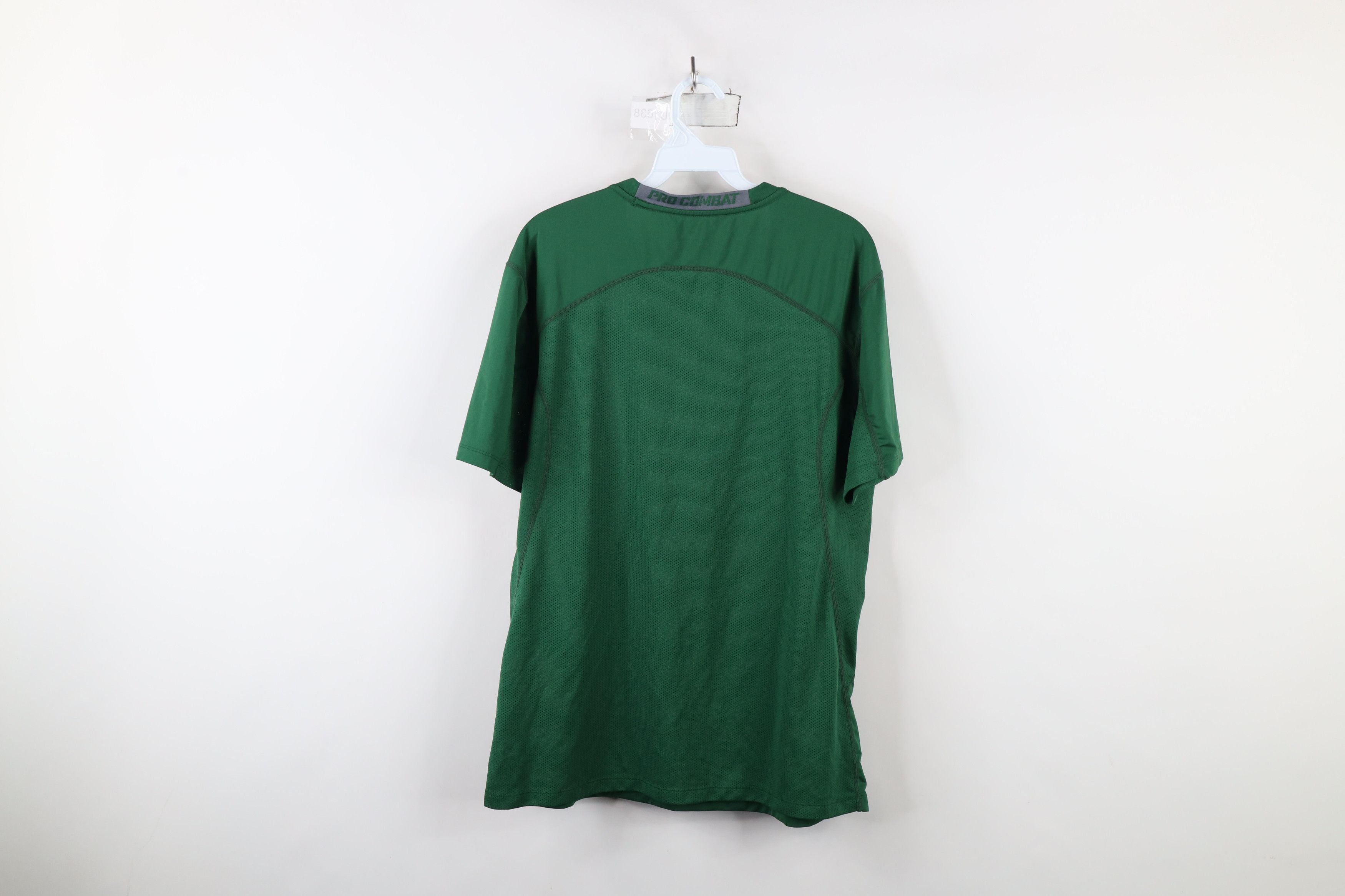 Vintage Vintage Pro Combat Compression Gym Training T-Shirt Green Size US L / EU 52-54 / 3 - 12 Thumbnail