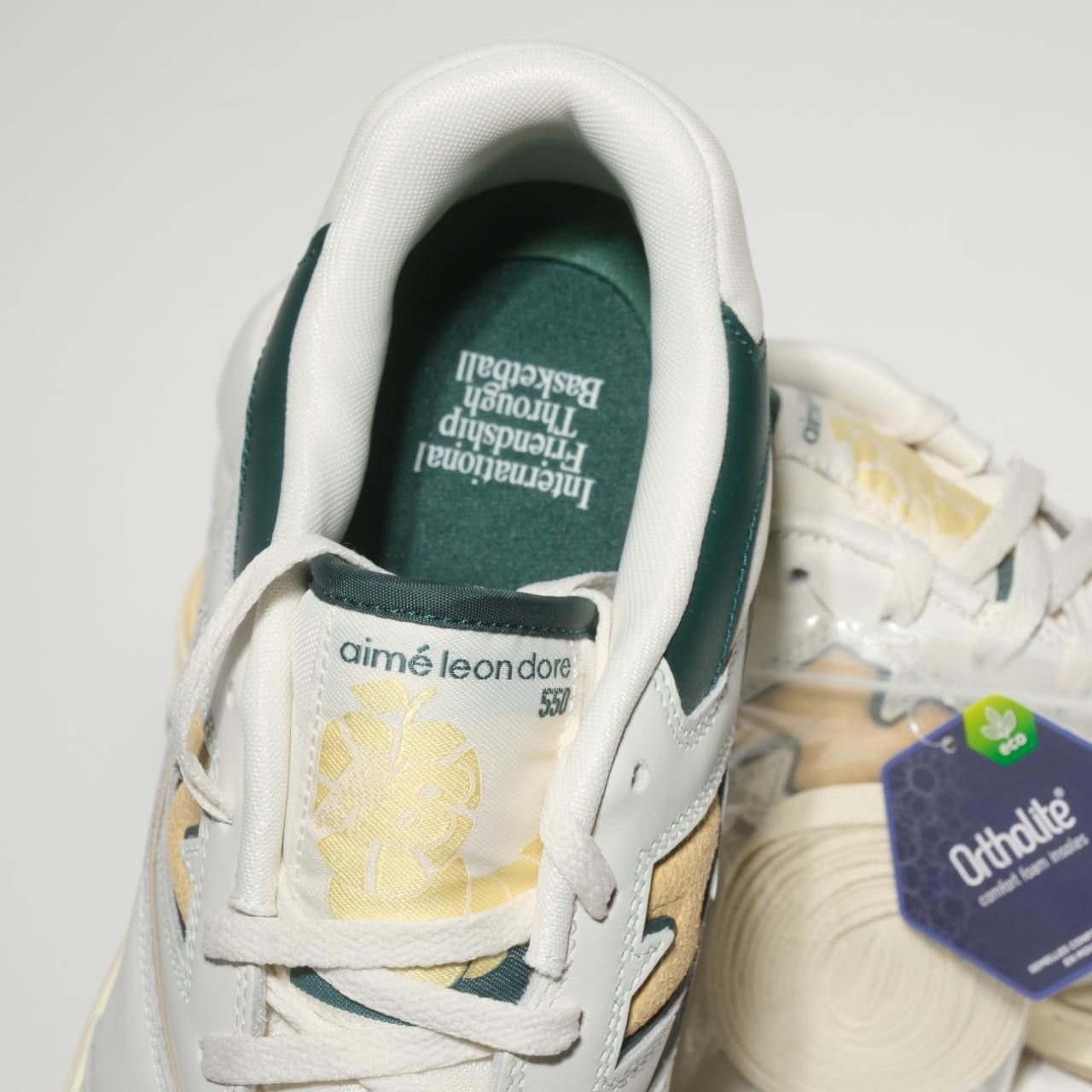 Aime Leon Dore × New Balance Aimé Leon Dore x New Balance 550 'Green Yellow' 2021 Size US 13 / EU 46 - 5 Thumbnail