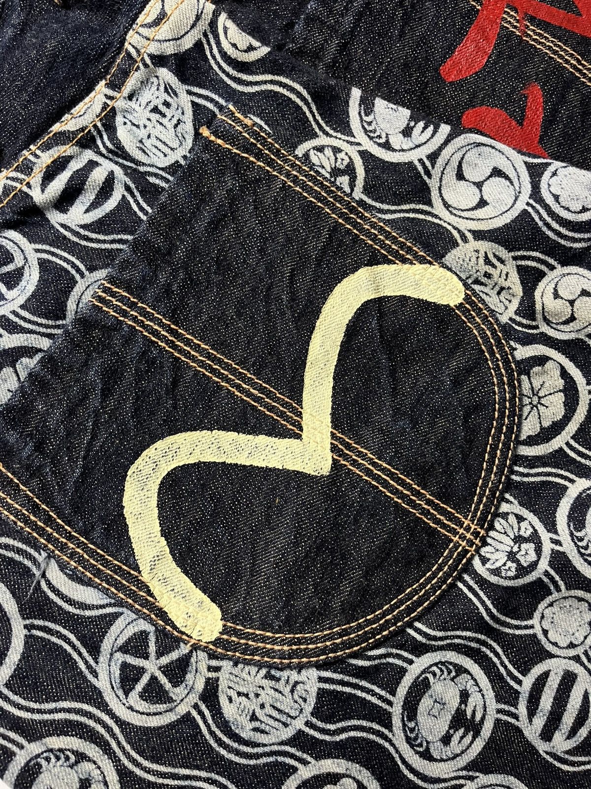Evisu Yamane Industries - Evisu Split-Leg Selvedge Denim Jeans Size US 36 / EU 52 - 8 Thumbnail