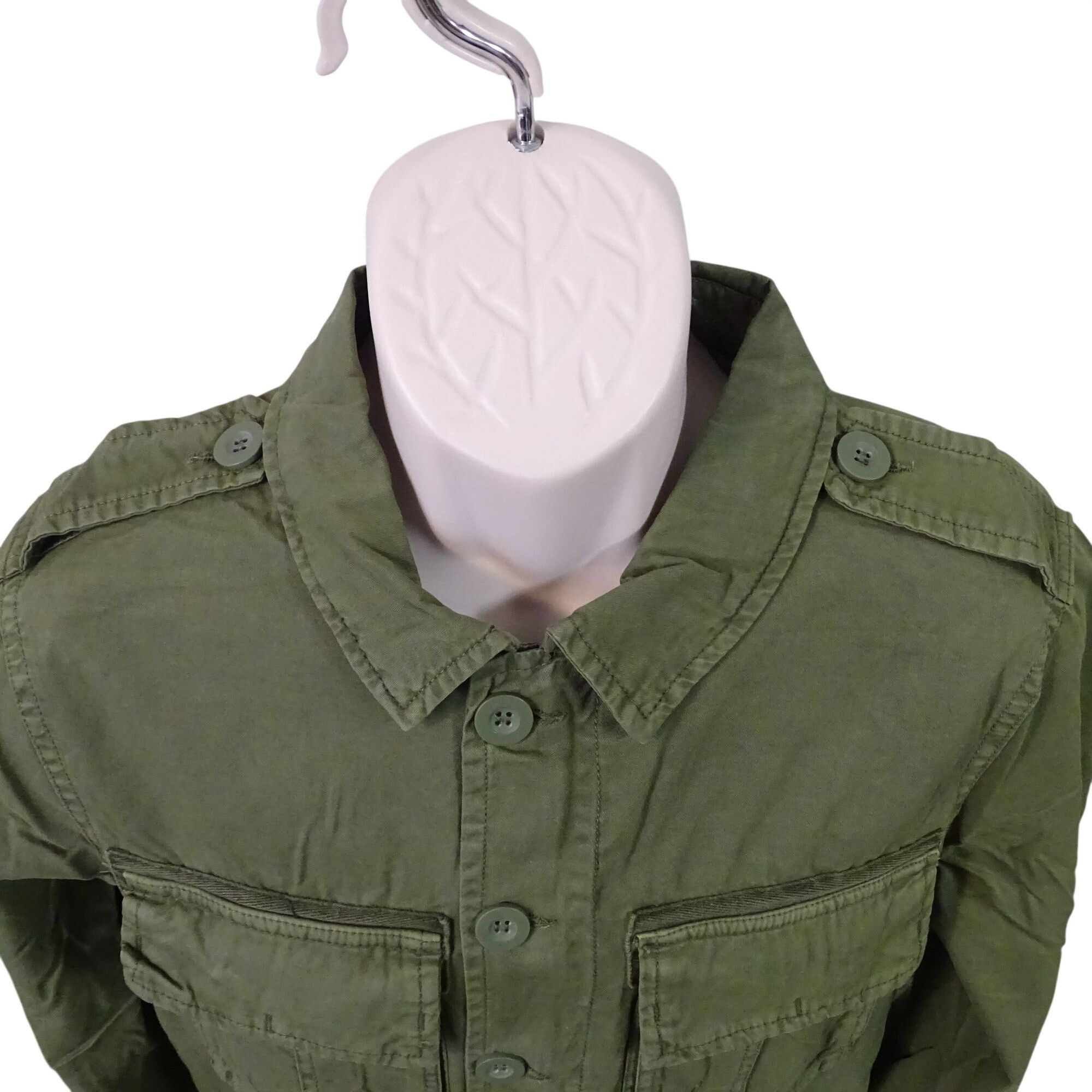 Other Indigo Star Military Field Jacket Olive Green Men Size S Size US S / EU 44-46 / 1 - 5 Thumbnail