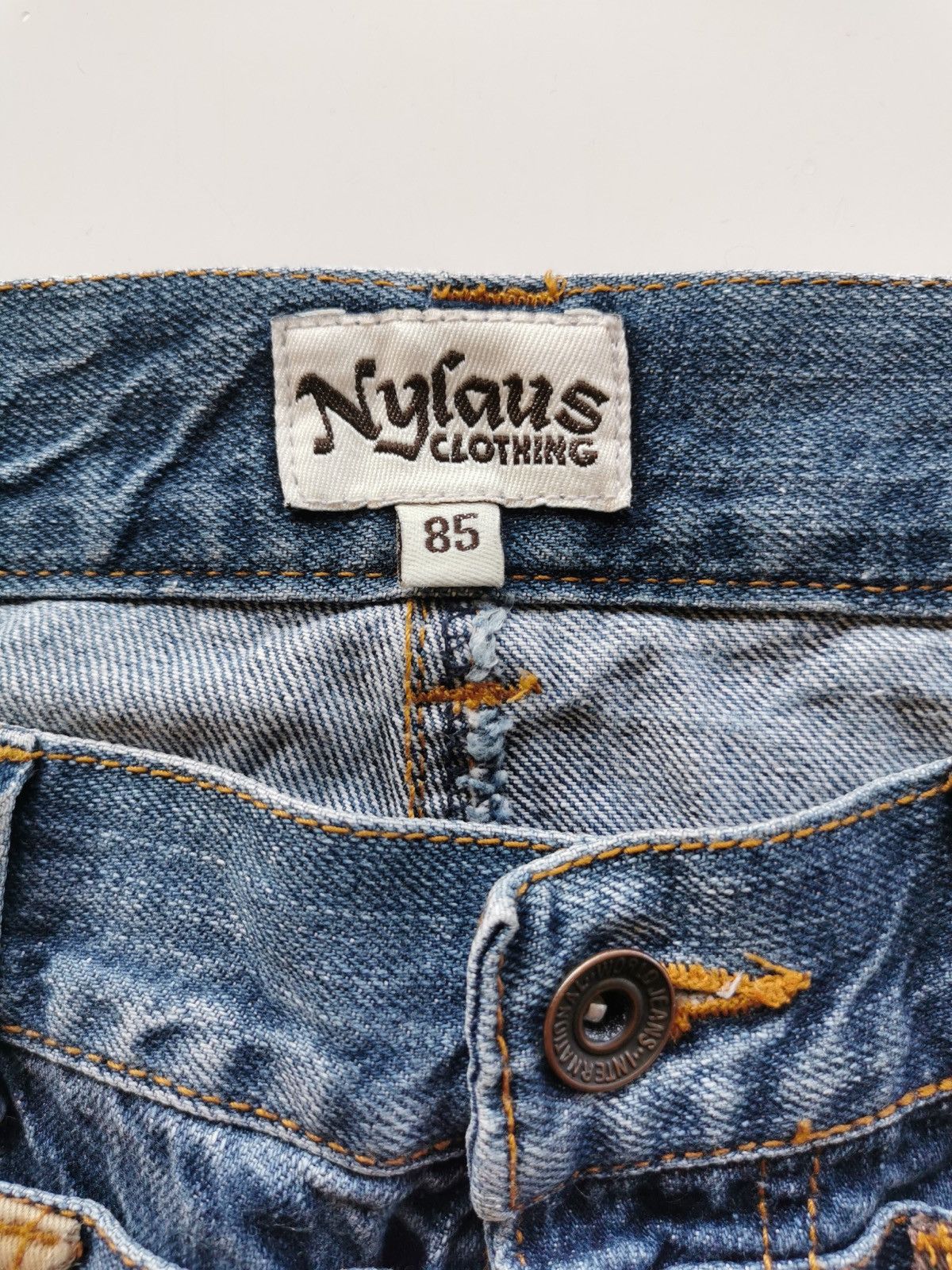 Hysteric Glamour Jeans Double Waist Nylaus Style Hysteric Glamour Size 31x39 Size US 31 - 10 Thumbnail