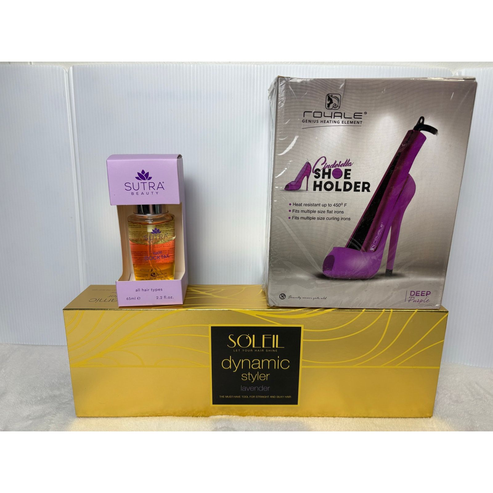 Other 3 Bundle: Unreleased Soleil Dynamic Styler, Oil & Holder Size ONE SIZE - 3 Thumbnail