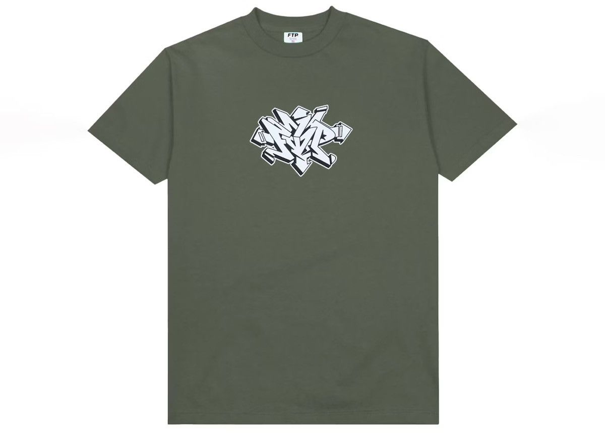 Fuck The Population FTP Stash Tee (Olive) Size US M / EU 48-50 / 2 - 1 Thumbnail