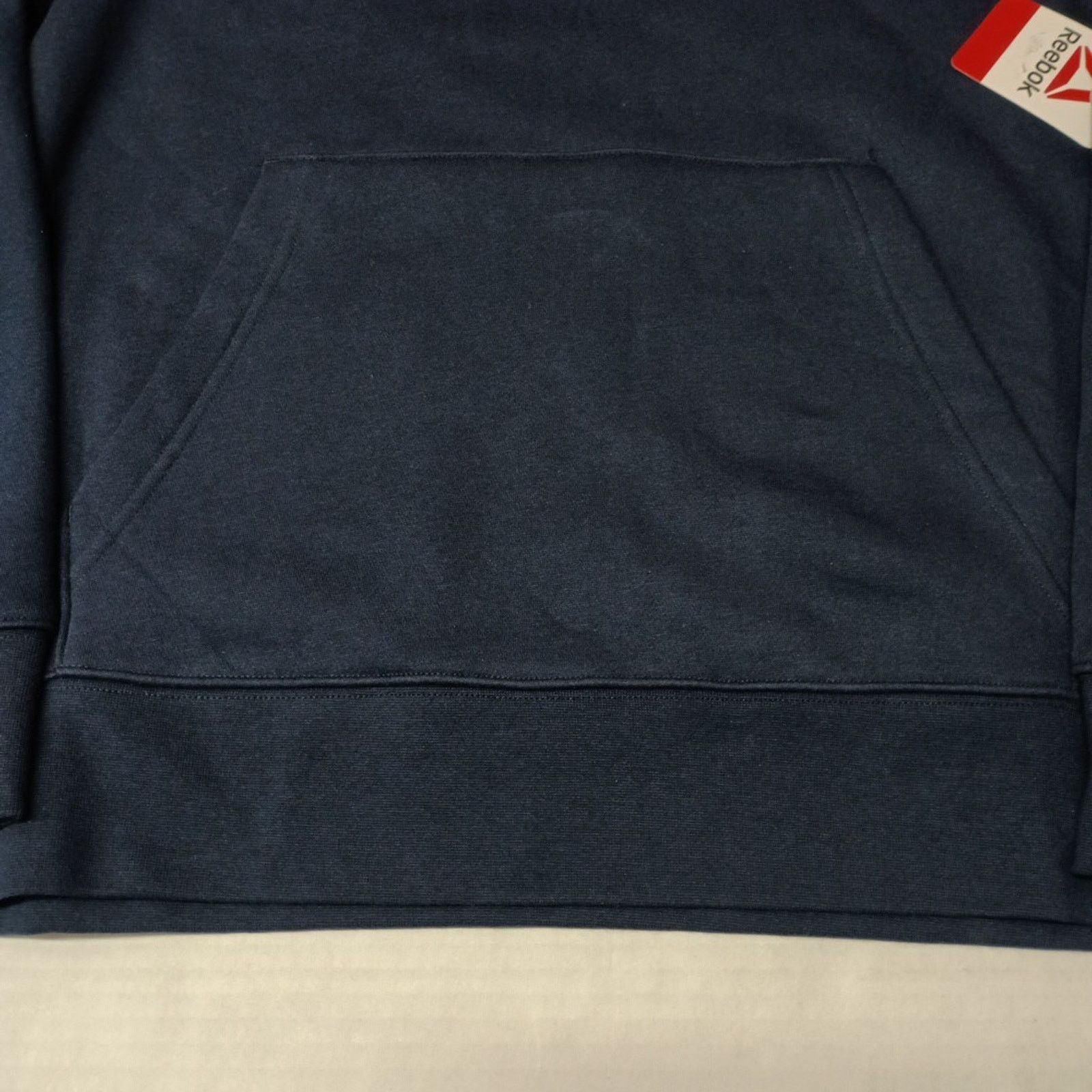 Reebok Reebok Delta Logo Hoodie Men's Size M Blue Kangaroo Pocket Size US M / EU 48-50 / 2 - 2 Thumbnail