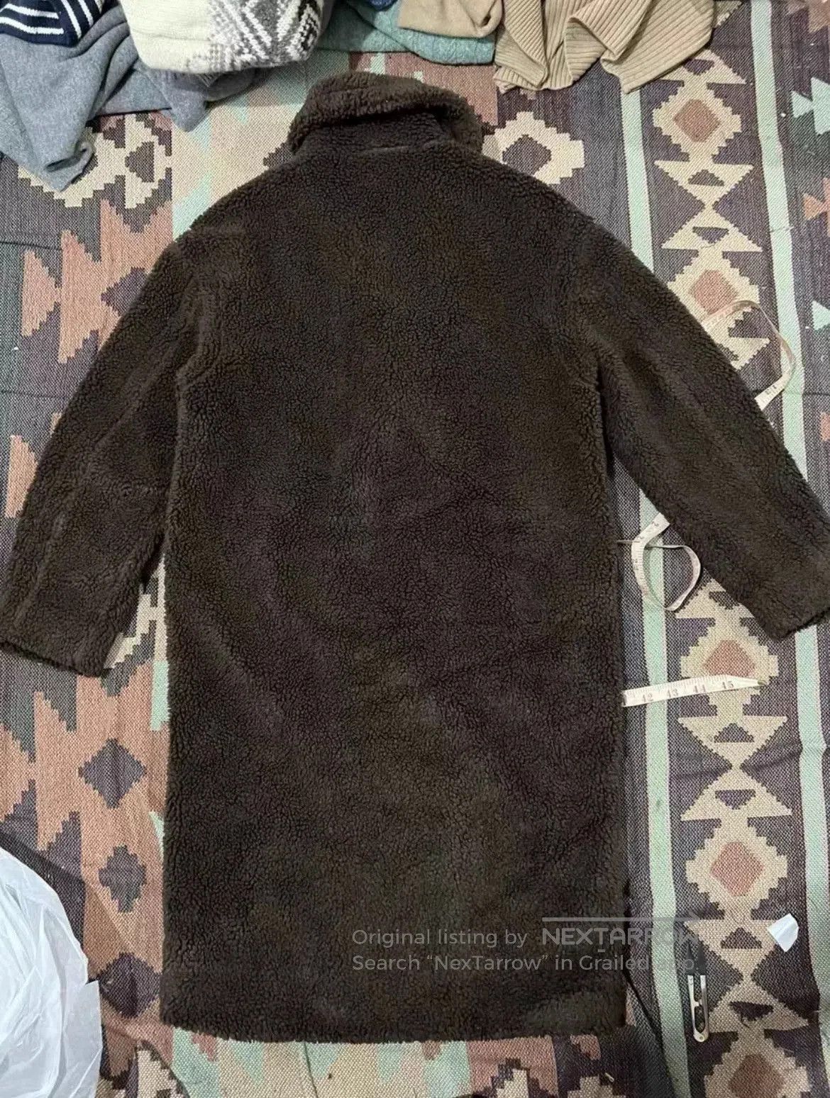 RRL Ralph Lauren Ralph Lauren Brown Teddy Wool Coat. Size US S / EU 44-46 / 1 - 2 Thumbnail