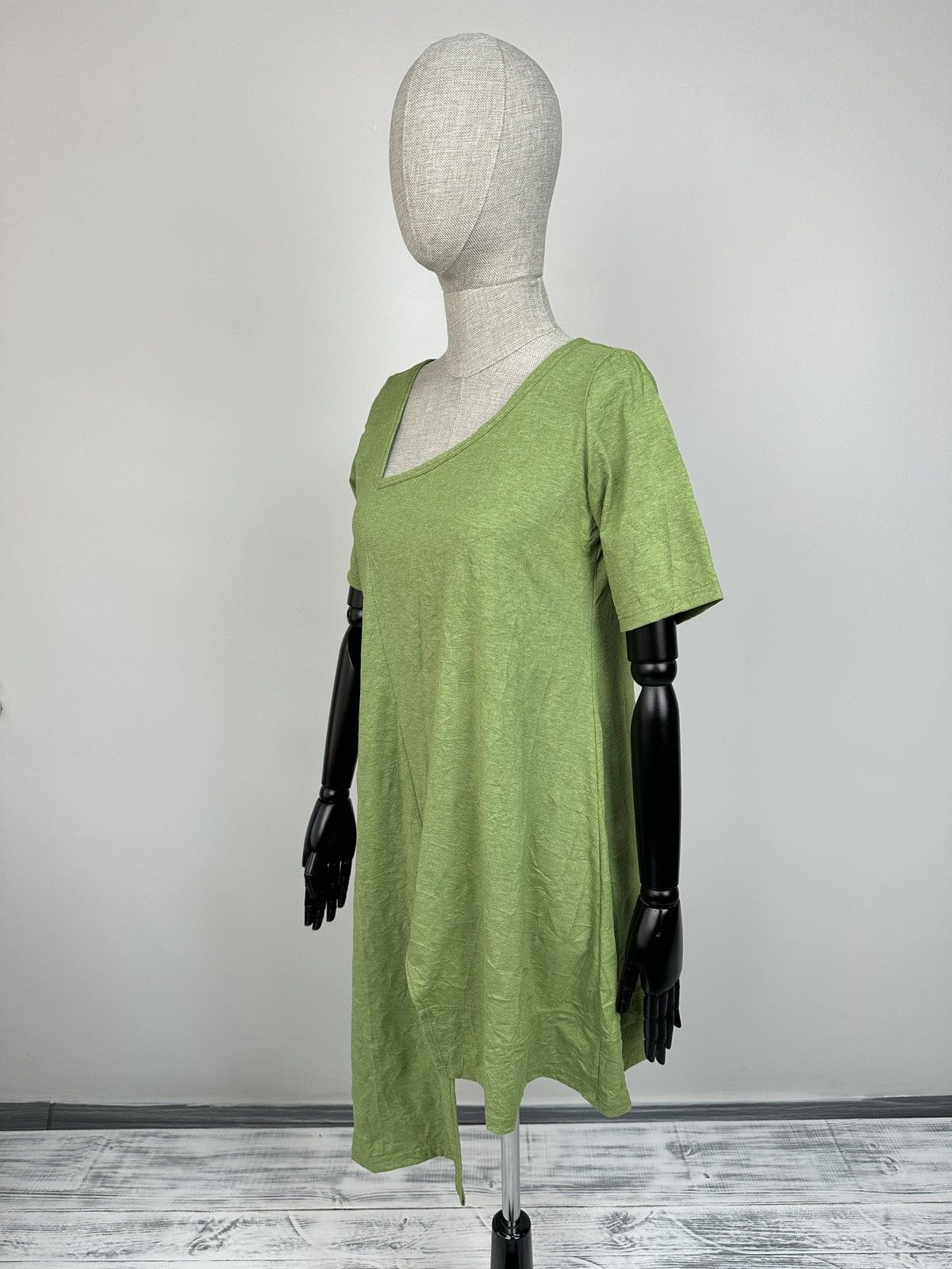 Other LIKA SCHMODSIEN Avant Garde Lagenlook Asymmetric Tunic Dress Size M / US 6-8 / IT 42-44 - 7 Thumbnail