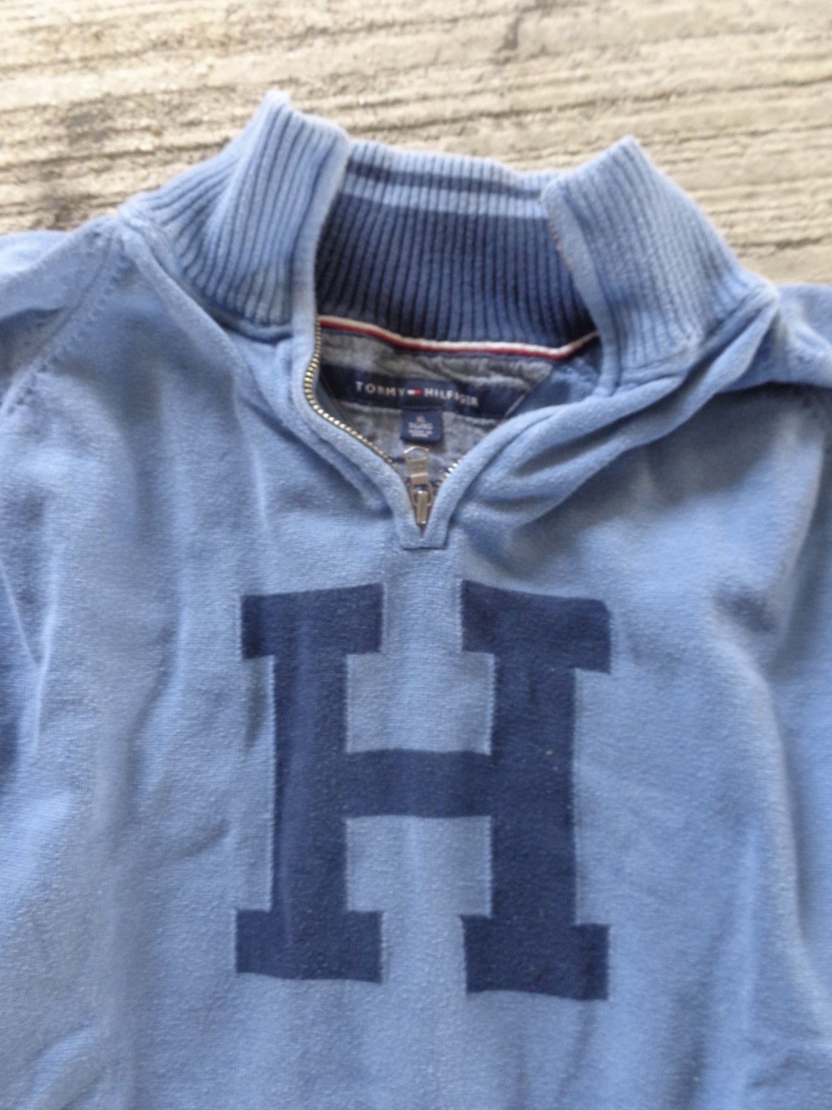 Tommy Hilfiger Tommy Hilfiger “H” quarter zip Size US XL / EU 56 / 4 - 3 Thumbnail