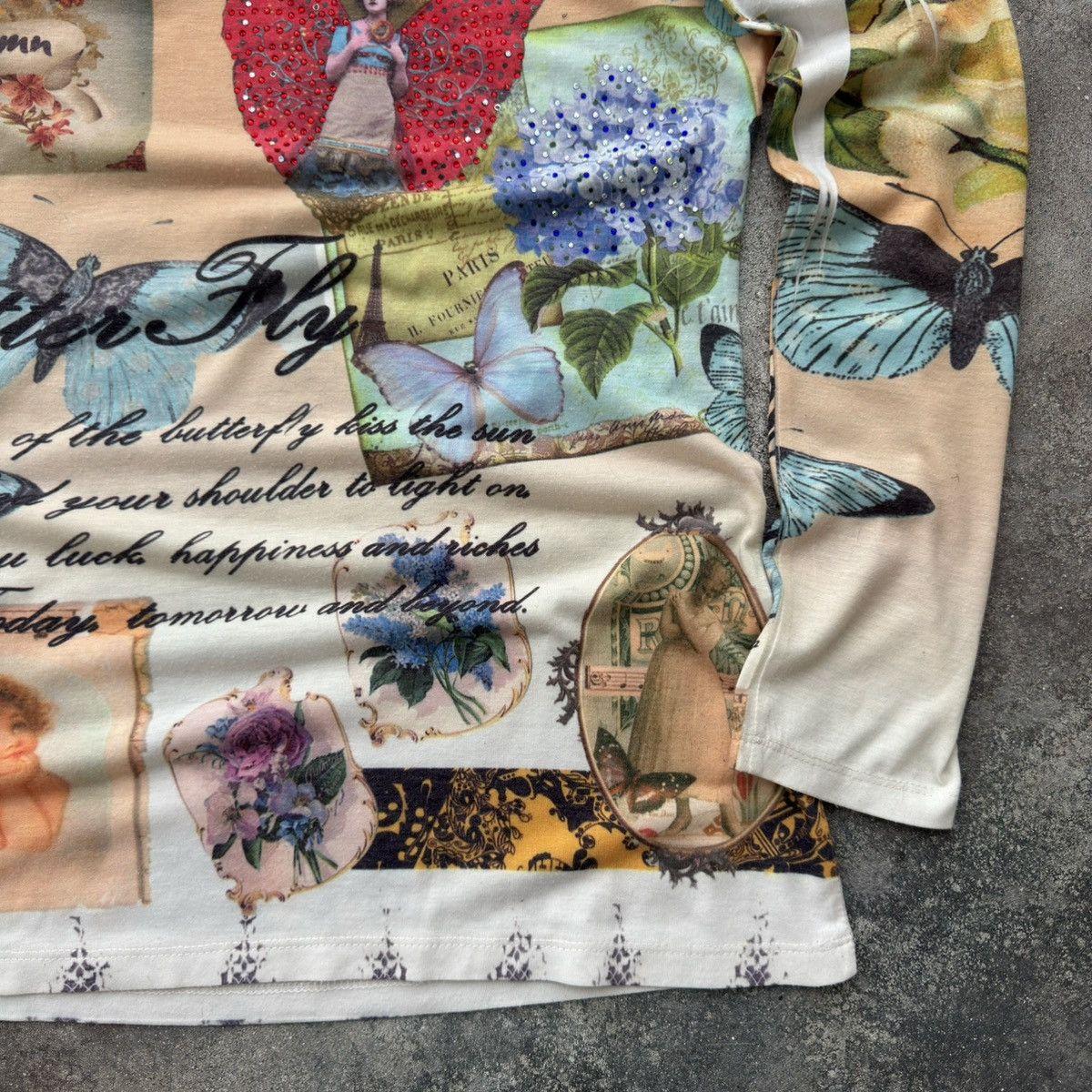 20471120 × Japanese Brand × Vintage JPG Jean Paul Gaultier Style Vintage Long Sleeve Top Size M / US 6-8 / IT 42-44 - 6 Thumbnail