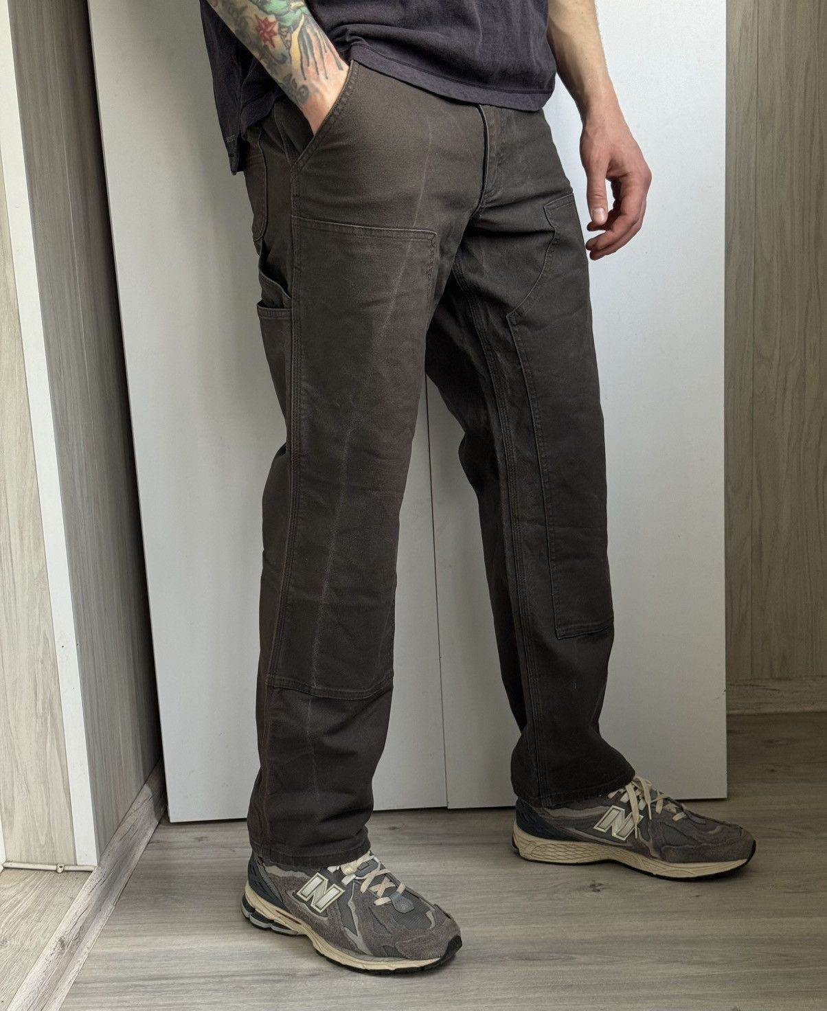 Carhartt Carhartt Double Knee Duck Pants Relaxed Fit 34x30 Size US 34 / EU 50 - 2 Thumbnail