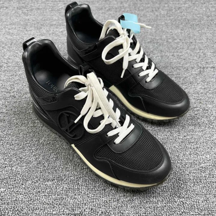 Louis Vuitton Louis Vuitton Black Casual Sport Sneakers -2508 Size US 5.5 / EU 38 - 6 Thumbnail