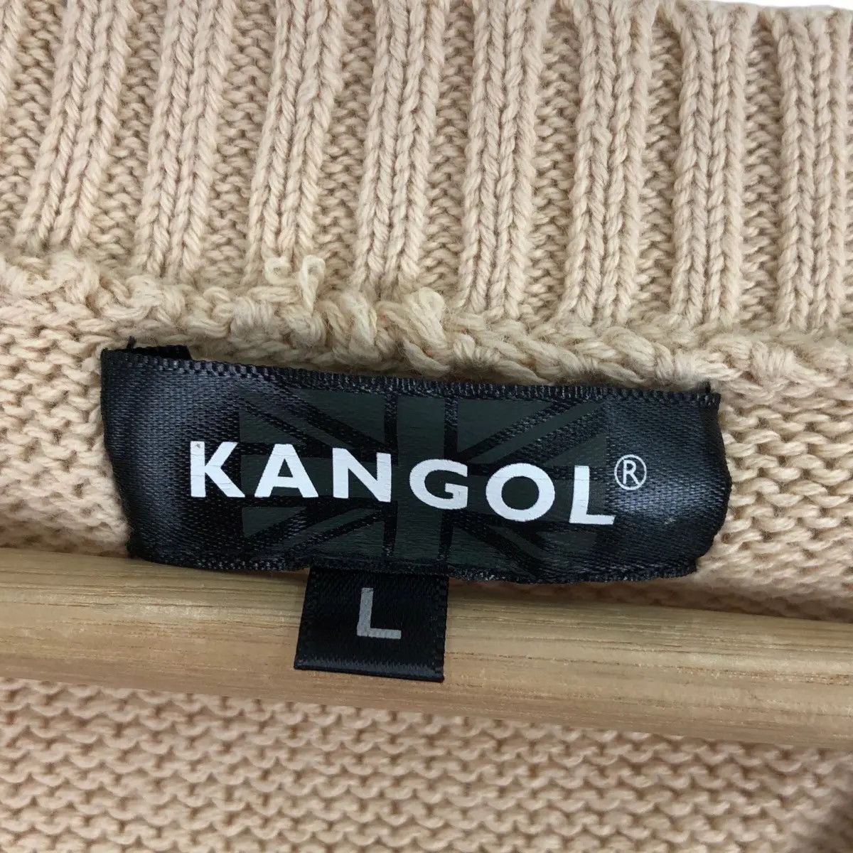 Kangol KANGOL UNITED KINGDOM Small Logo Knitwear Tank Top Sweater Size L / US 10 / IT 46 - 6 Thumbnail