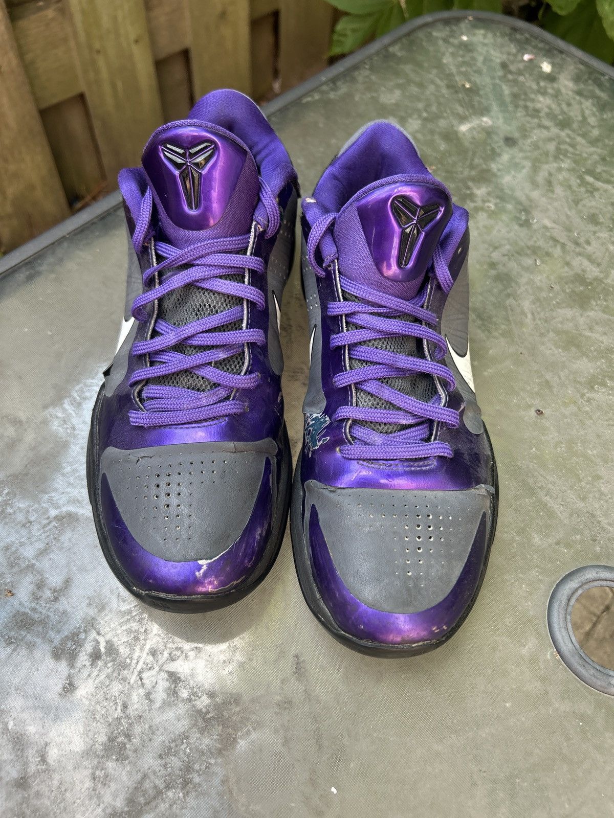 Nike Nike ID Zoom Kobe 5 Purple / Grey Black Nike I.D colorway Size US 9 / EU 42 - 3 Thumbnail