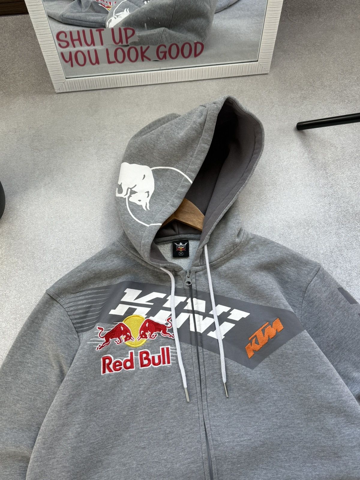 Red Bull RED BULL KING RACING KTM ZIP HOODIE MOTORRAD JACKET HOODED Size US M / EU 48-50 / 2 - 7 Thumbnail
