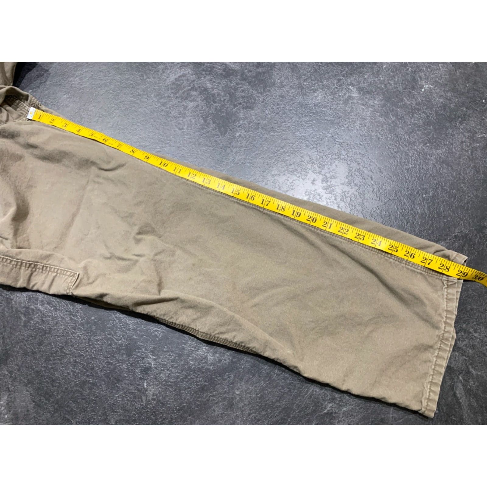 Carhartt Carhartt Men’s Carpenter Canvas Pants 40x29 Workwear Brown Regular Straight Hammer Loop Size US 40 / EU 56 - 6 Thumbnail