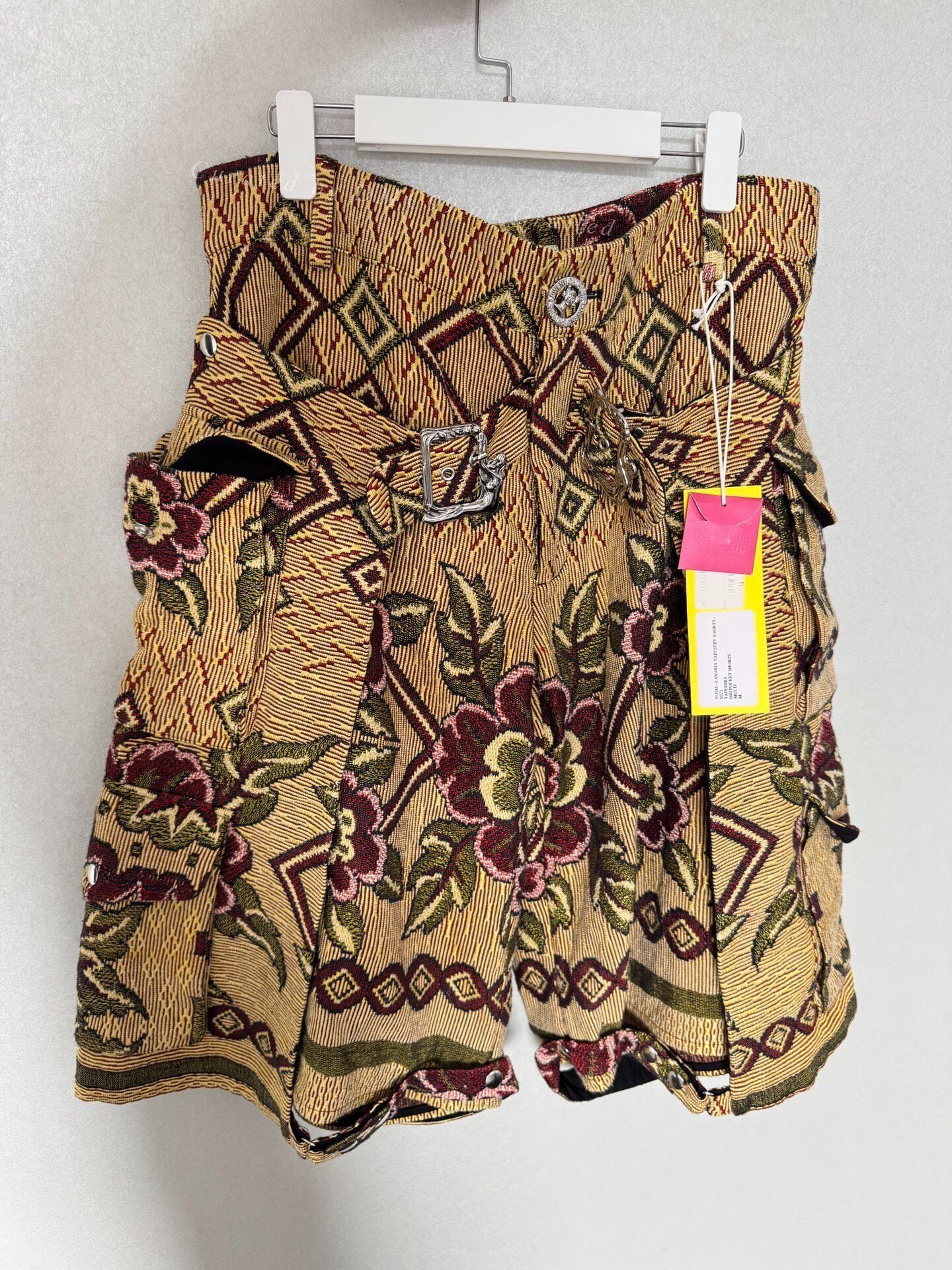 Chopova Lowena Chopova Lowena Floral Jacquard Shorts Size 38" / US 16 / IT 52 - 1 Thumbnail