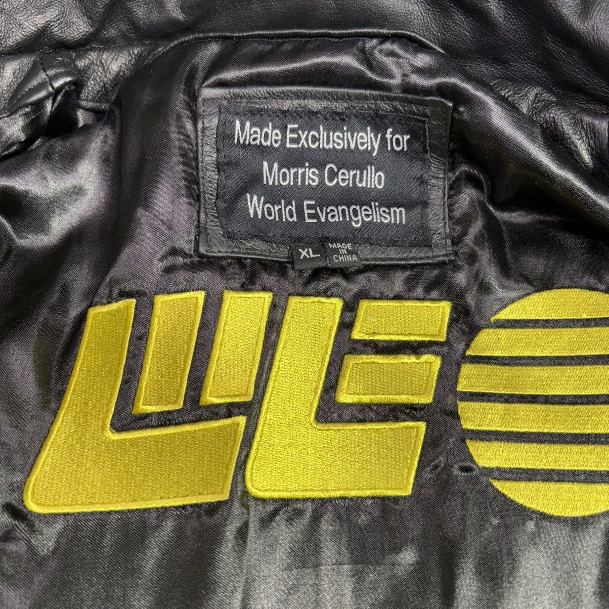 Oscar Piel Oscar Piel Frontliner III Morris Cerullo Leather Jacket Size US XL / EU 56 / 4 - 2 Thumbnail
