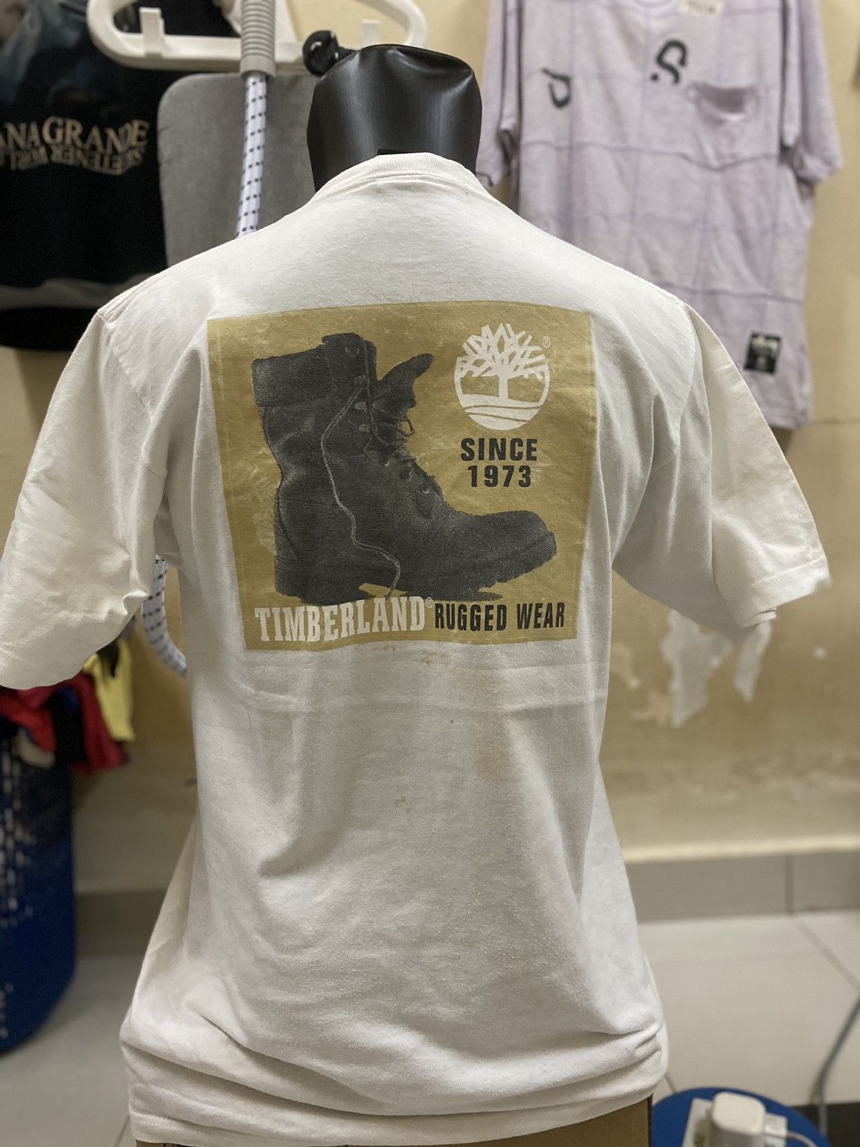 Timberland Timberland Tee Vintage Made in USA Size US M / EU 48-50 / 2 - 1 Thumbnail