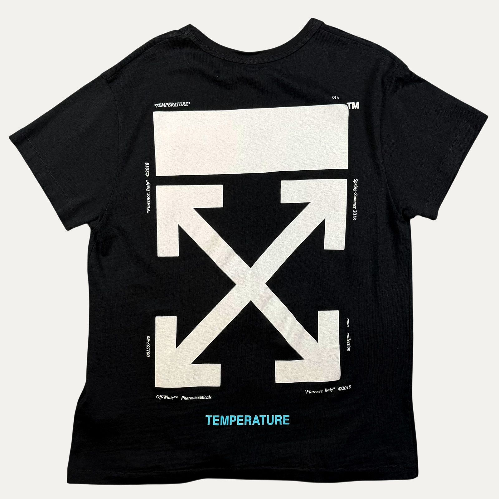 Off-White Off-White Mona Lisa Temperature T-Shirt Size US XS / EU 42 / 0 - 2 Thumbnail