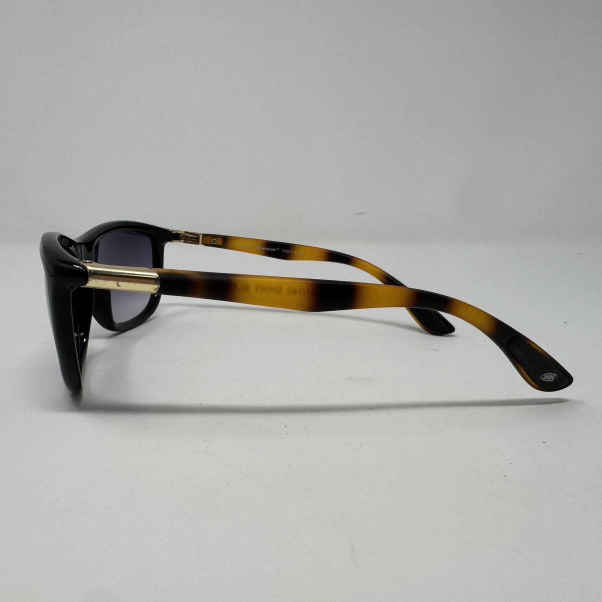 Other Marc Hunter Shiny Black & Tortoise Sunglasses 60/17/140 Size ONE SIZE - 2 Thumbnail