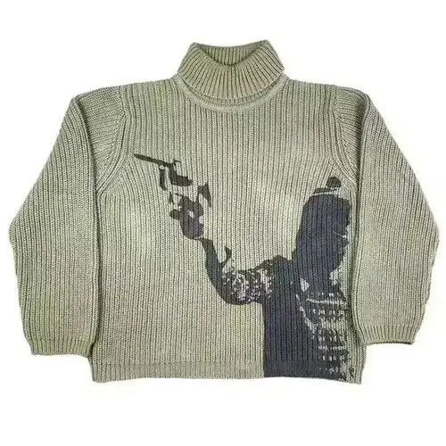 Japanese Brand × Vintage stylish Japanese sweater in vintage style Size US L / EU 52-54 / 3 - 3 Thumbnail