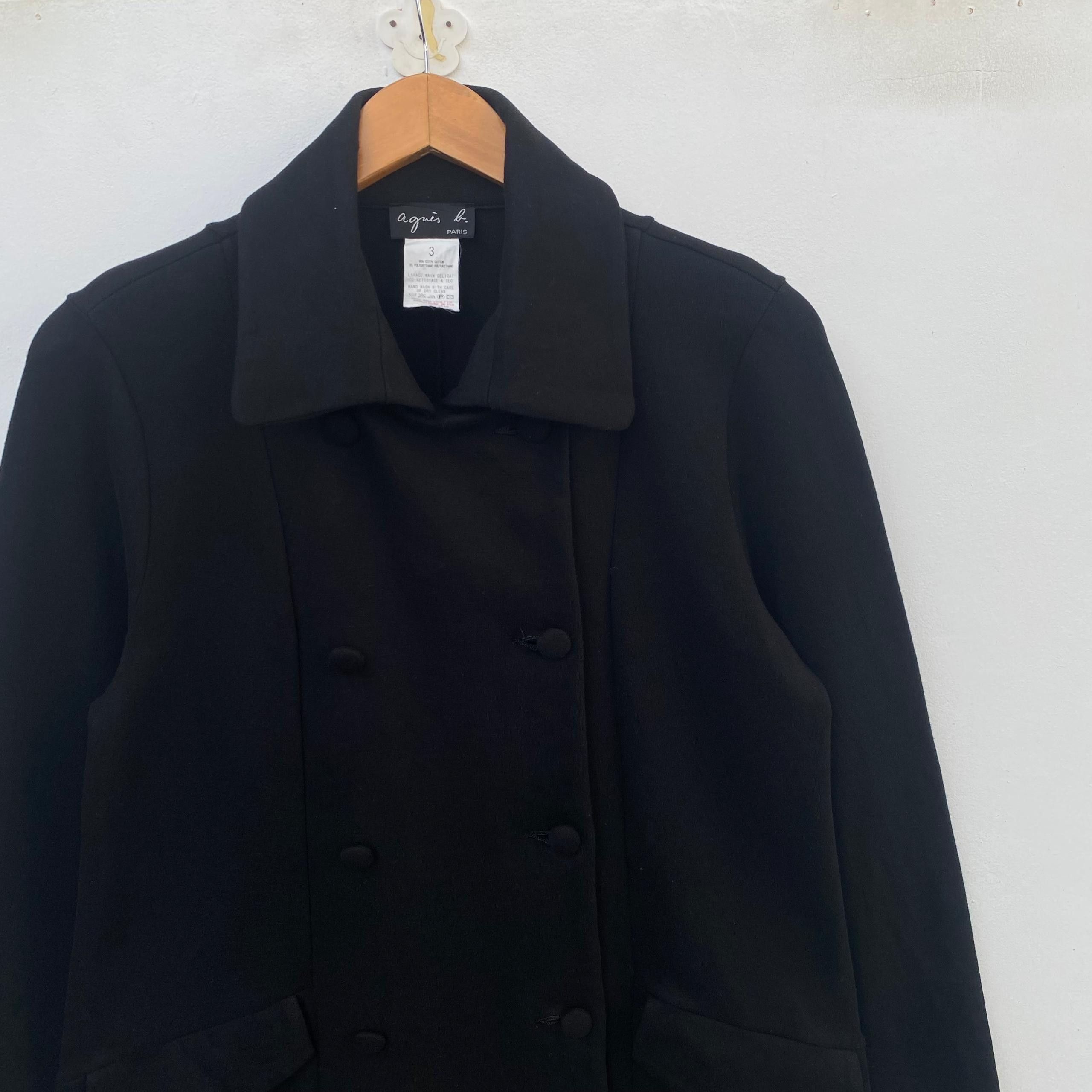 agnes b. VINTAGE AGNES B TRENCH COAT SIZE 3 DOUBLE BREASTED Size M / US 6-8 / IT 42-44 - 3 Thumbnail