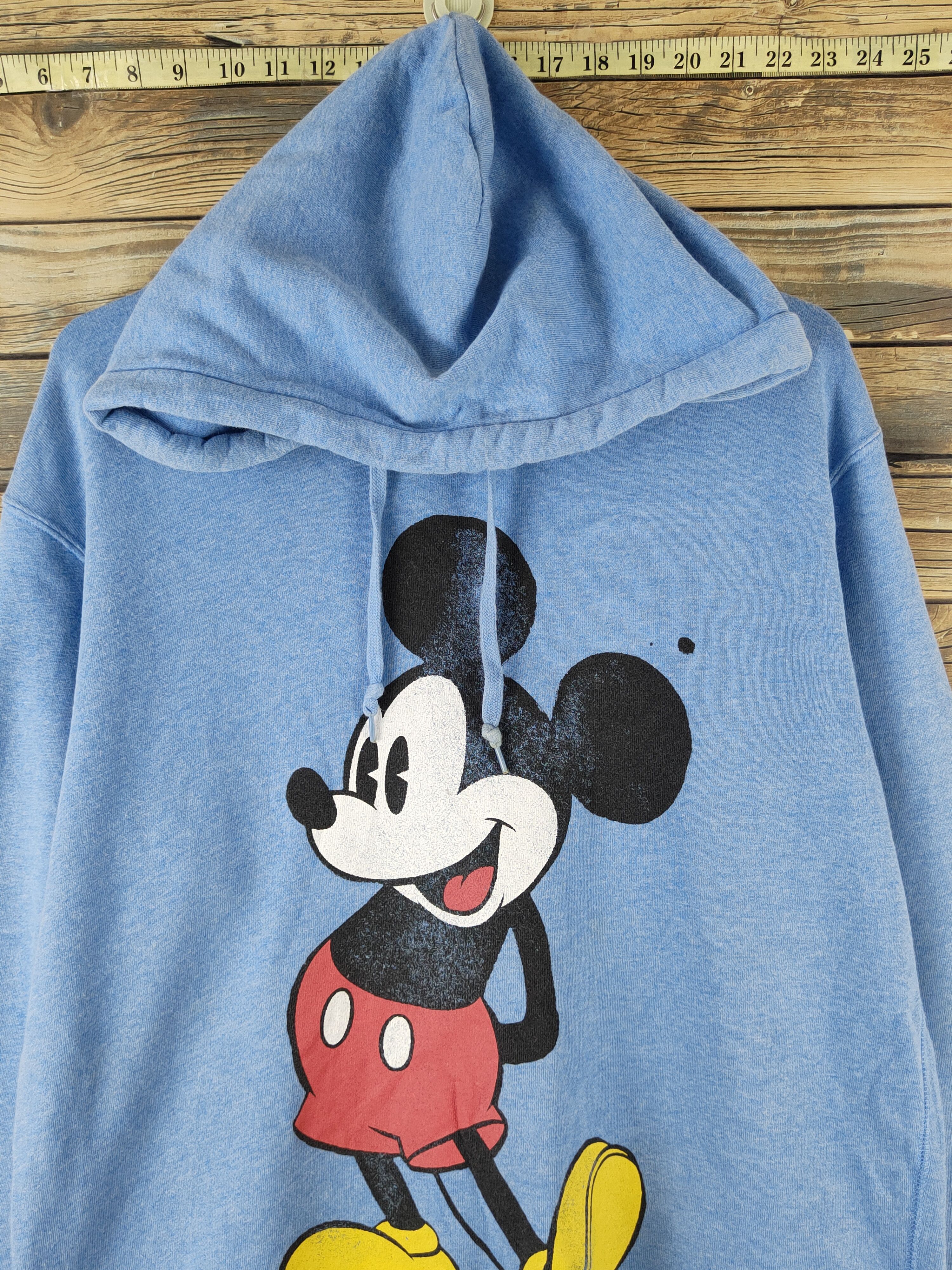 Disney DL Uniqlo Disney Blue Mickey Mouse Hoodie Sweatshirts #2506 Size US L / EU 52-54 / 3 - 2 Thumbnail